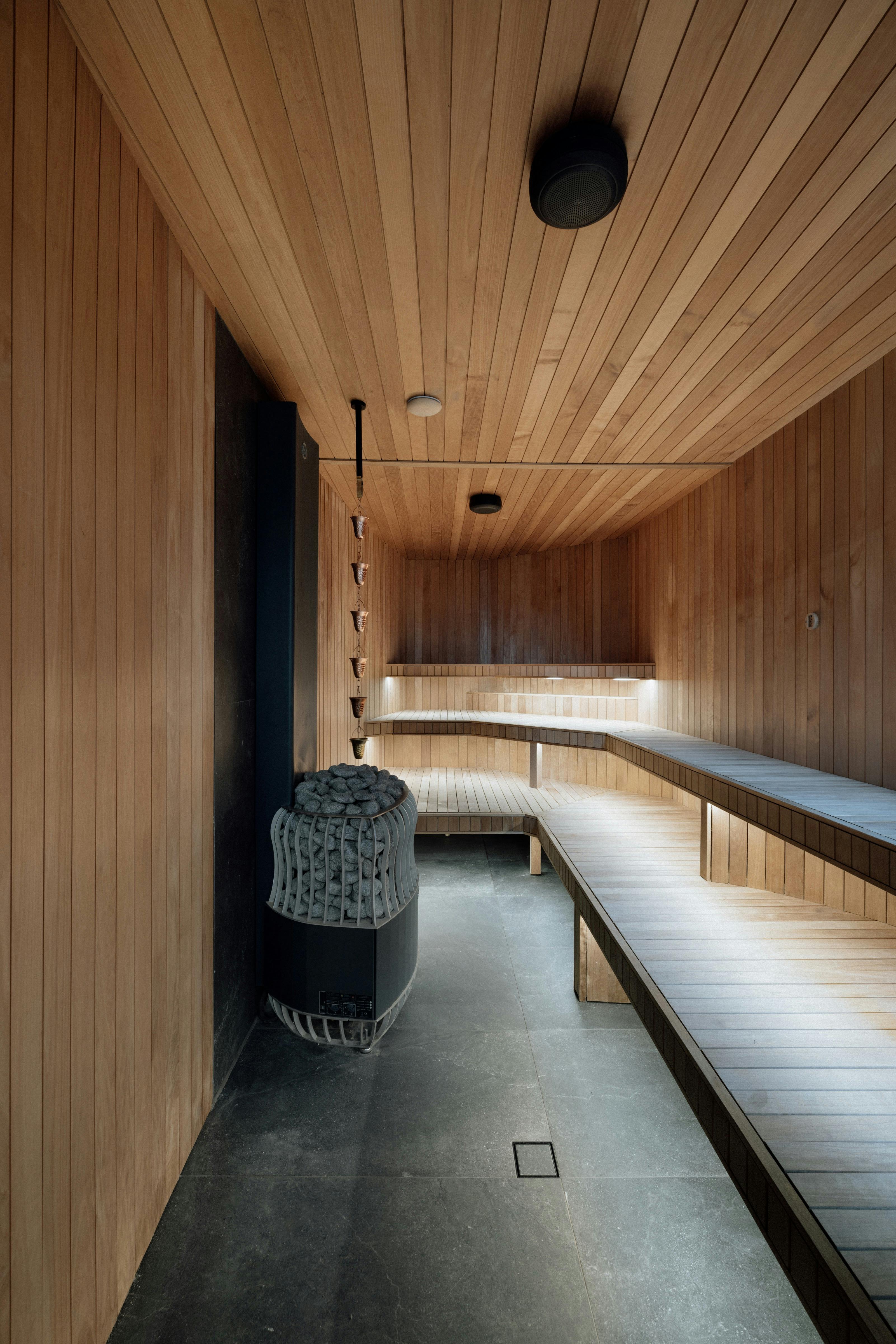 Beautifully handcrafted artisan sauna