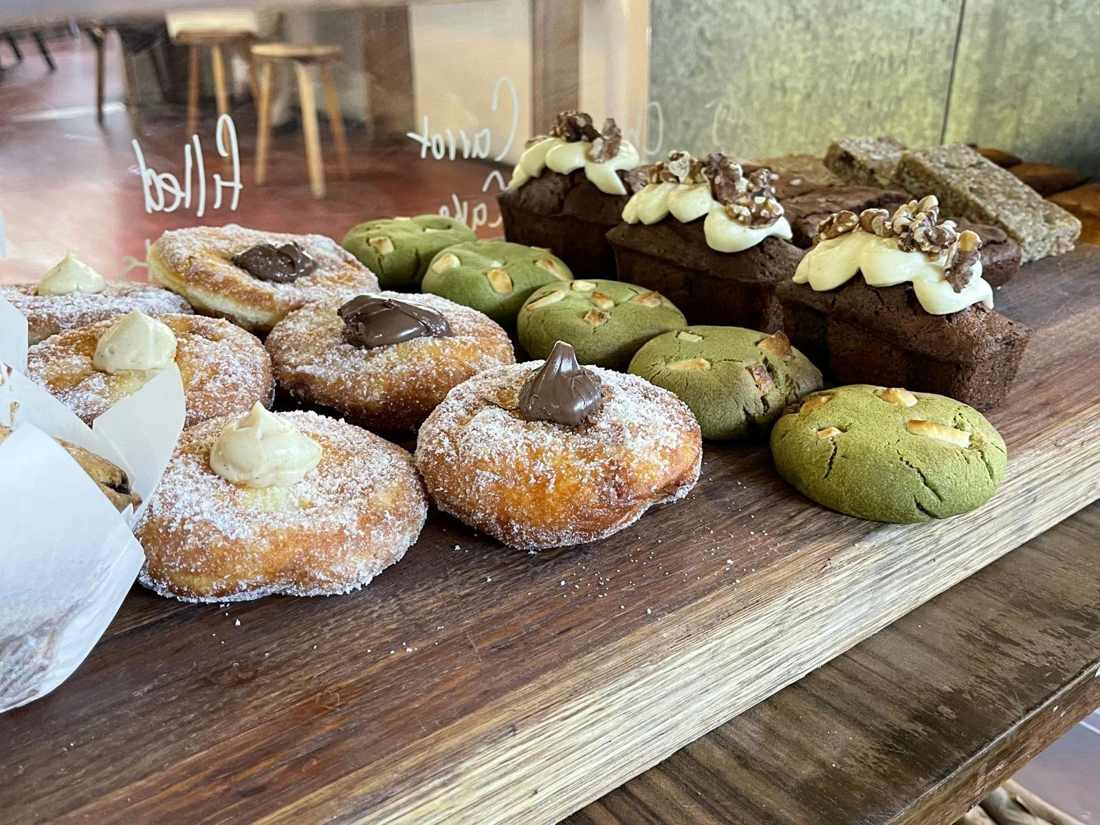 Freshly baked cakes