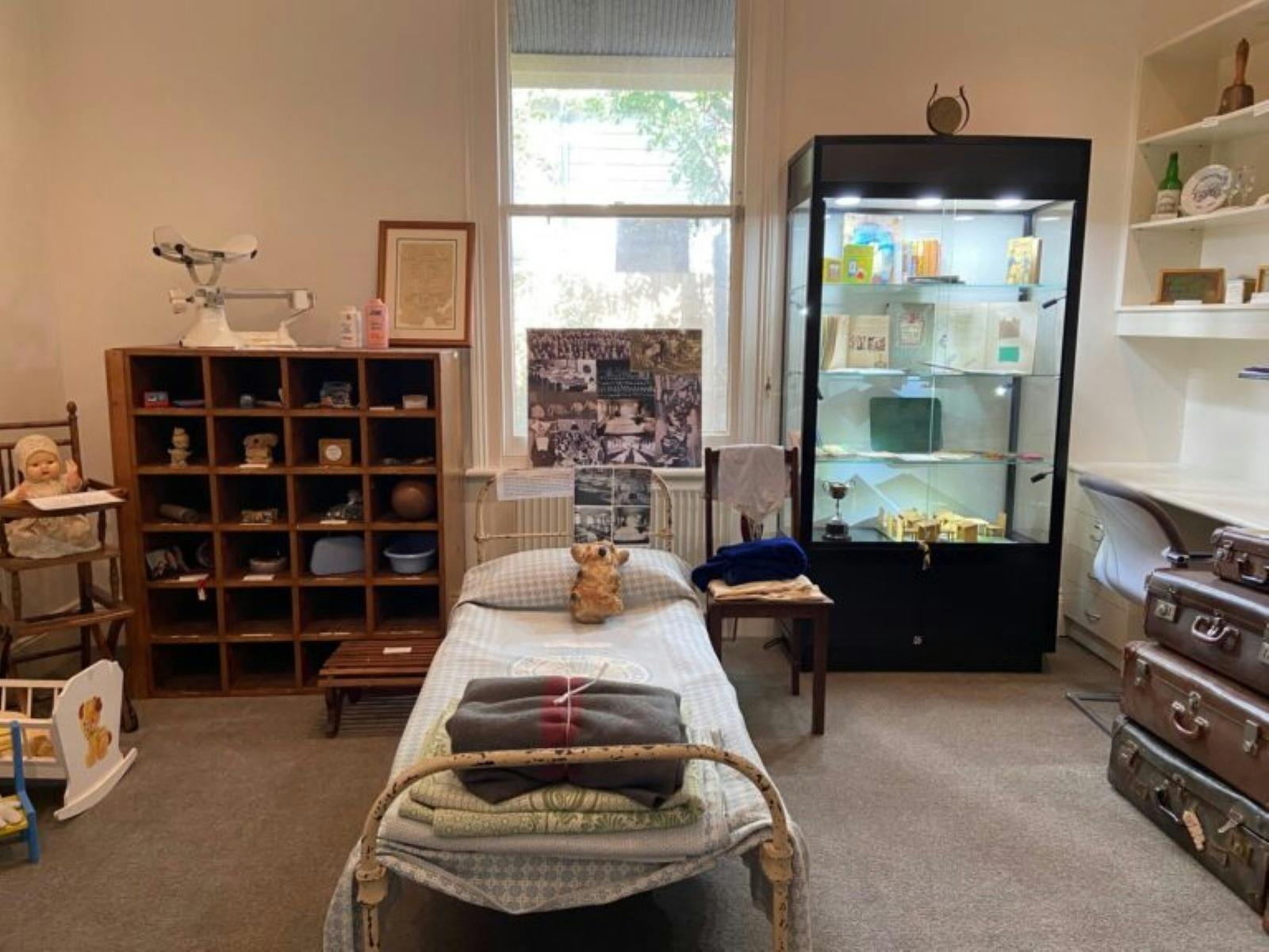 The Museum displays the stories of Care Leavers through artifacts, exhibits, and memorabilia.