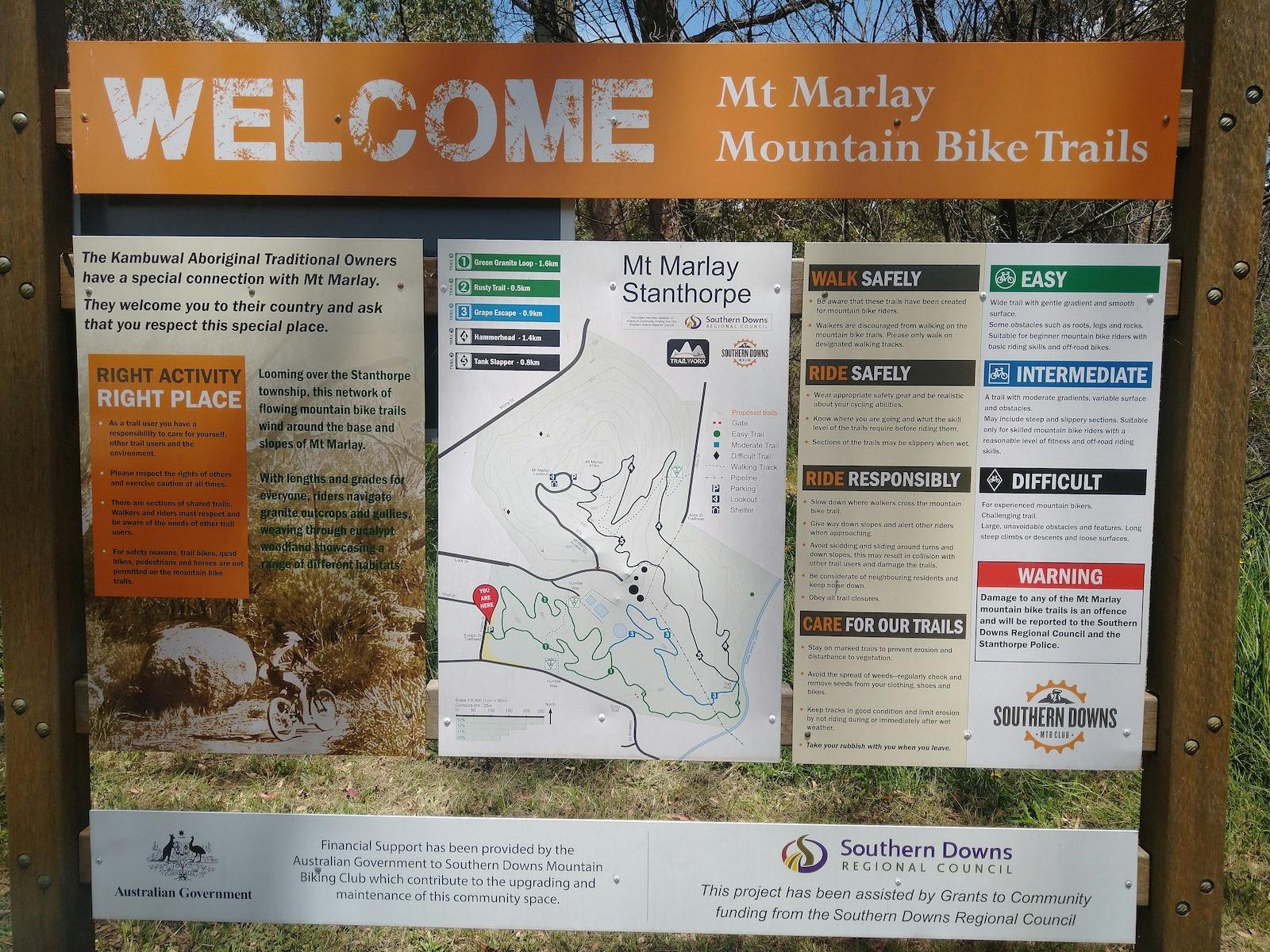 Mt Marlay Mountain Bike Trails Stanthorpe Mt Marlay Mountain Bike Trails Stanthorpe