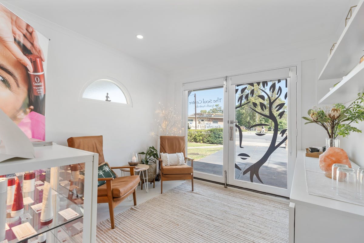 The Main entrance into our healing space