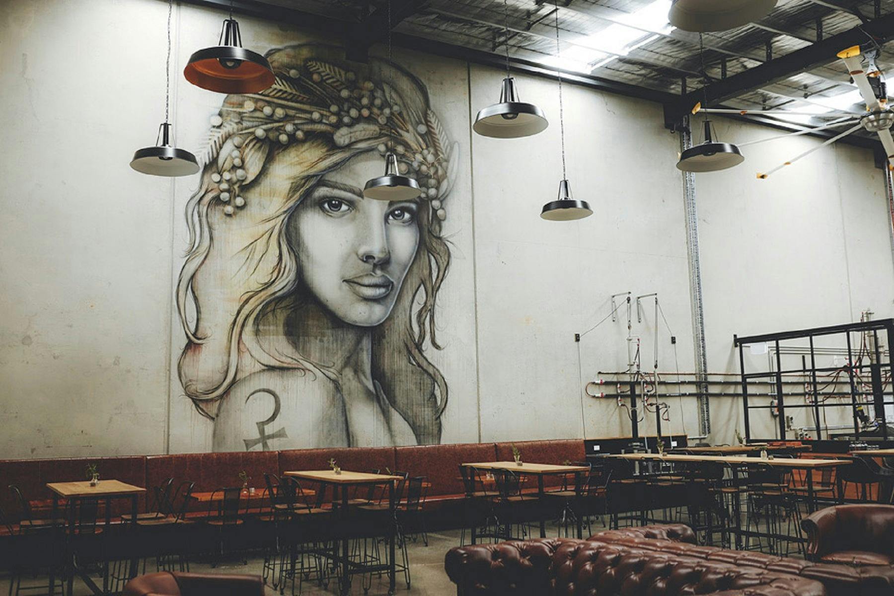 Visit Ceres Distilling Co 68 seat distillery bar and experience gin flights, tours, local produce