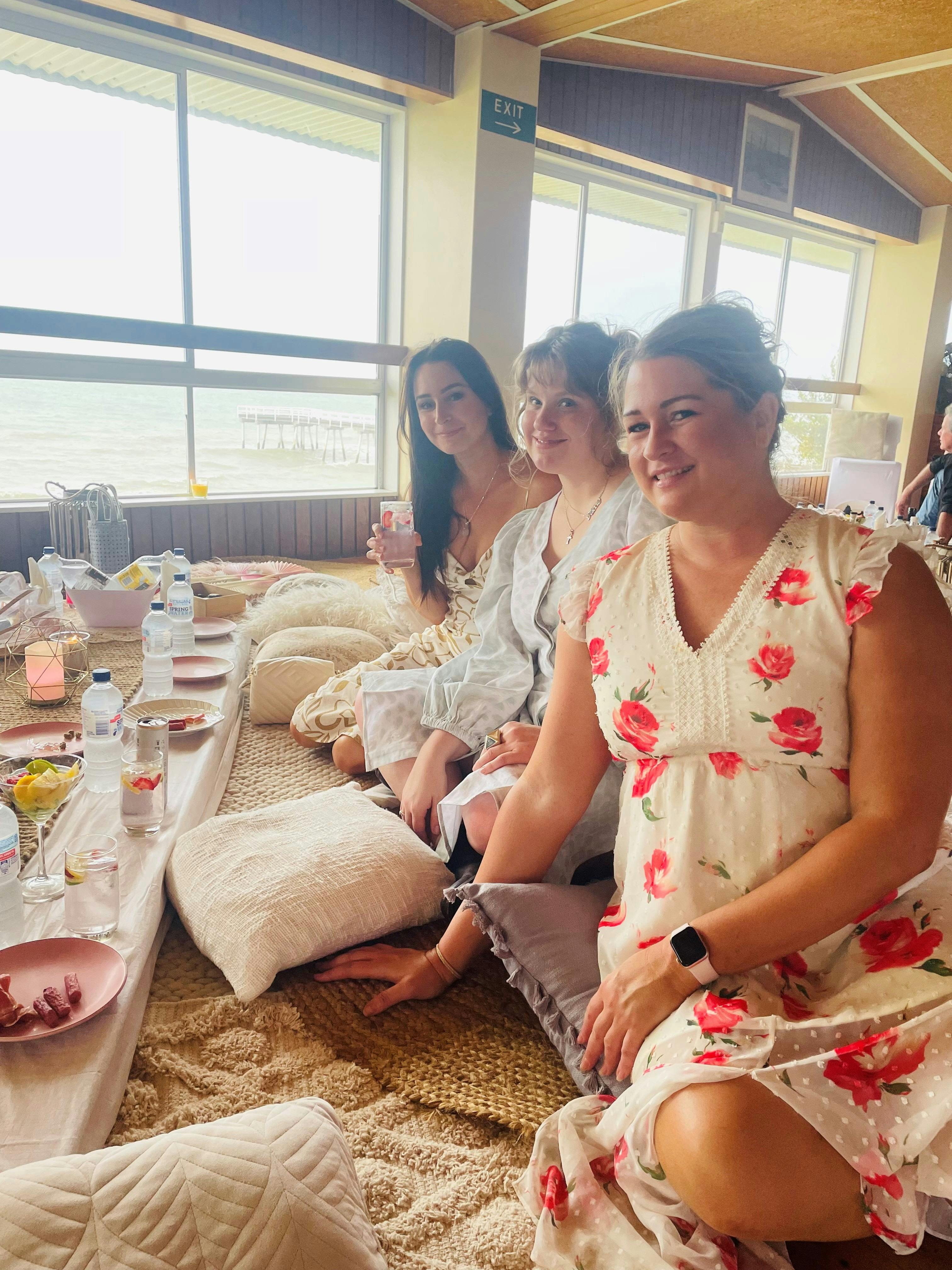 Hanging with the girls