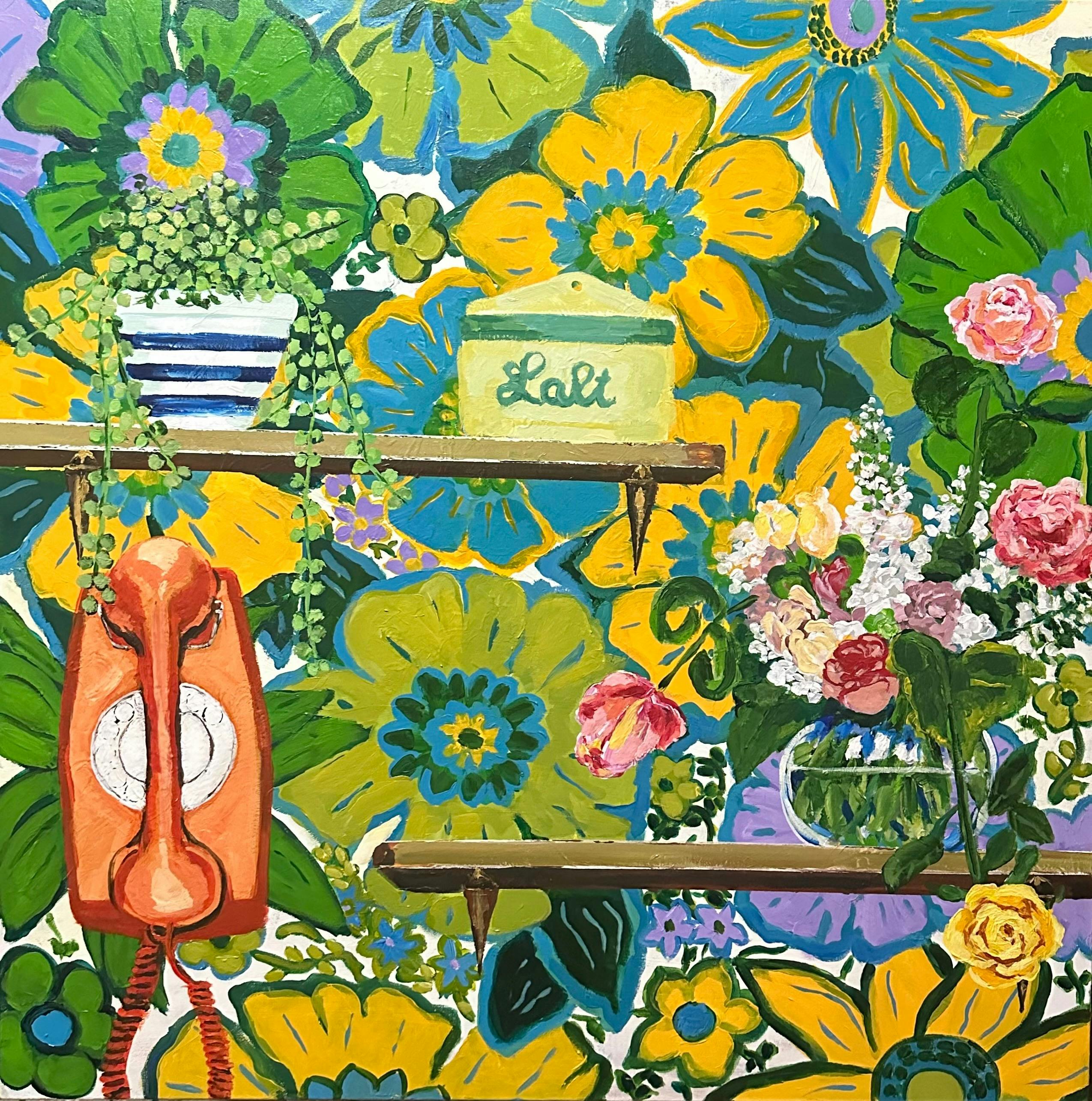 Exhibition artist Maree Heap ‘Wallflower’