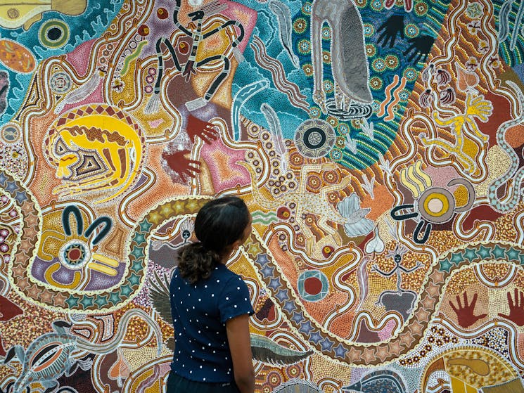 mural 1 - with girl