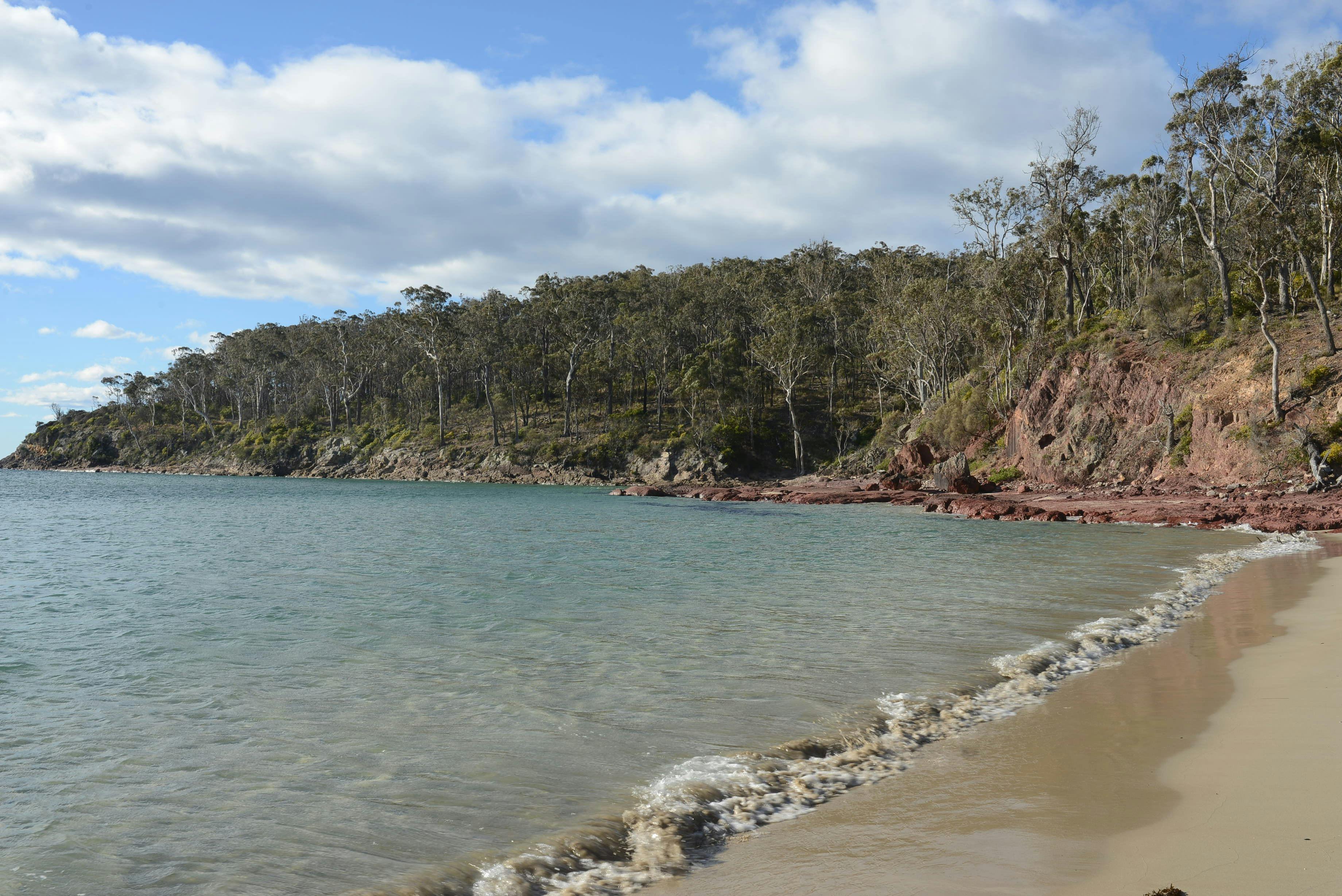 Lovely hidden beaches