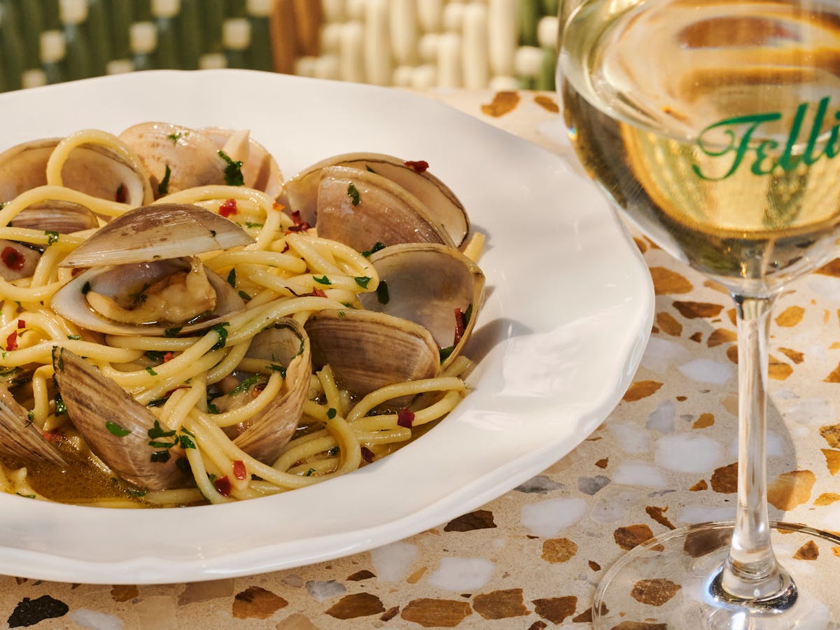 Spaghettoni alle Vongole