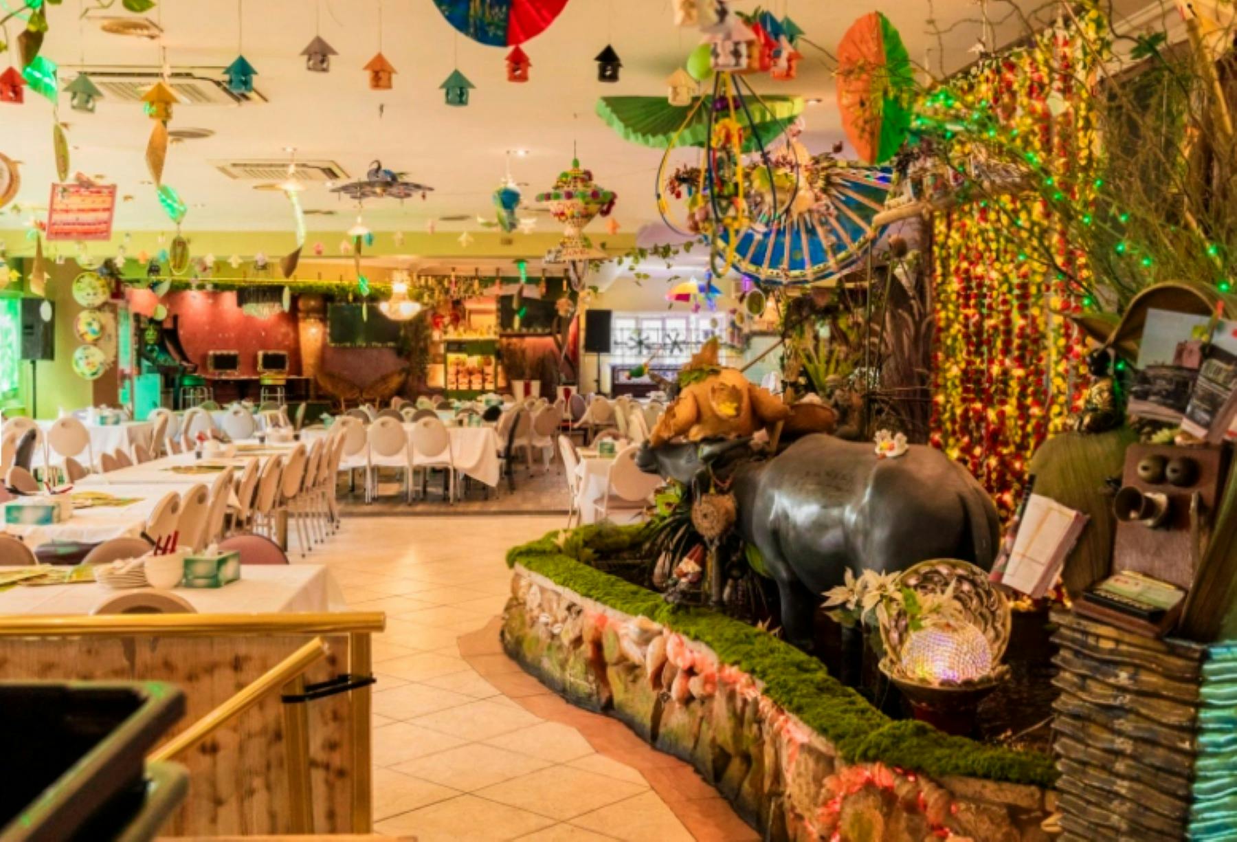 Hai Au Grill Village Vietnamesisches Restaurant im Obergeschoss