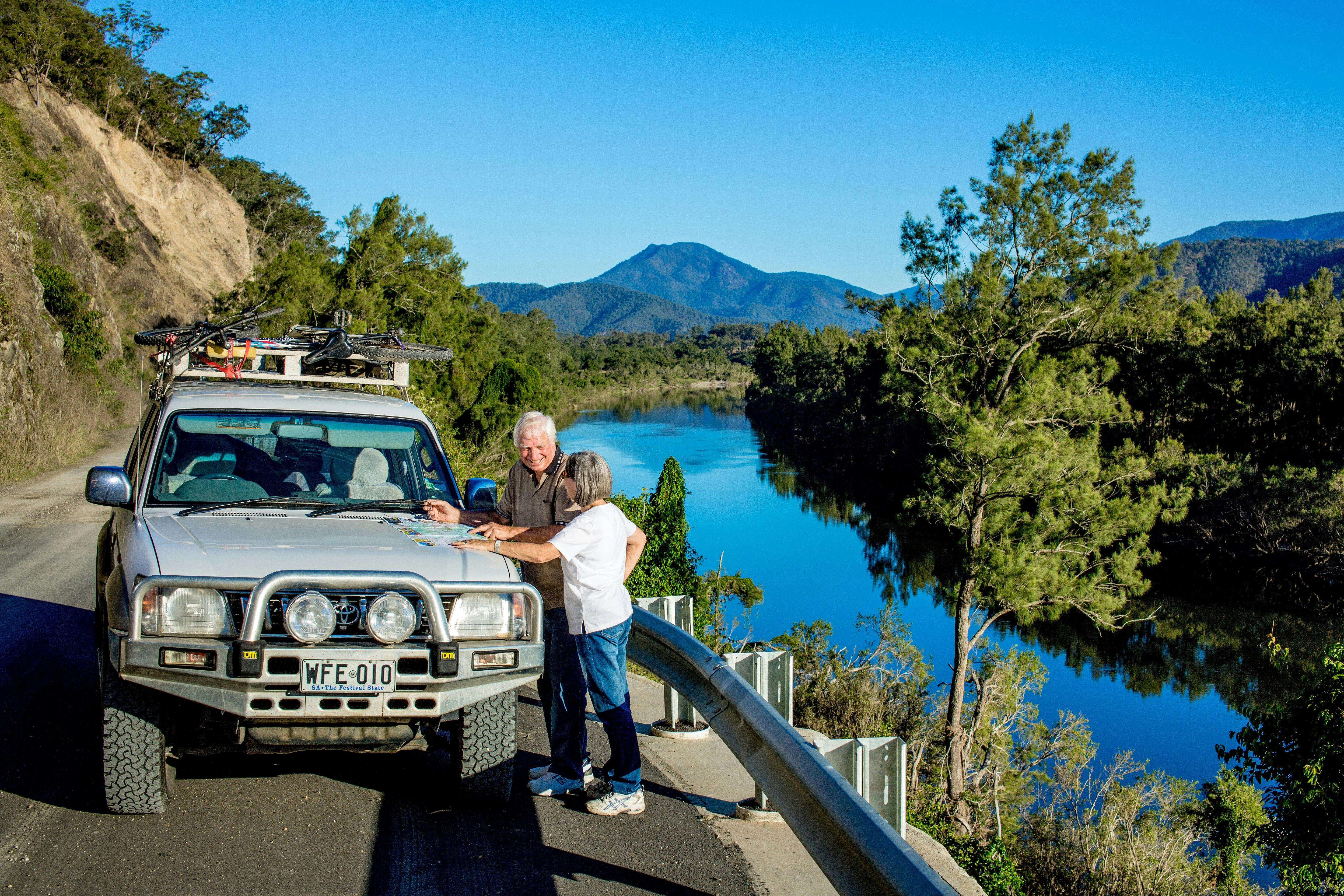 The Macleay River jusy outside of Kempsey near Bellbrook