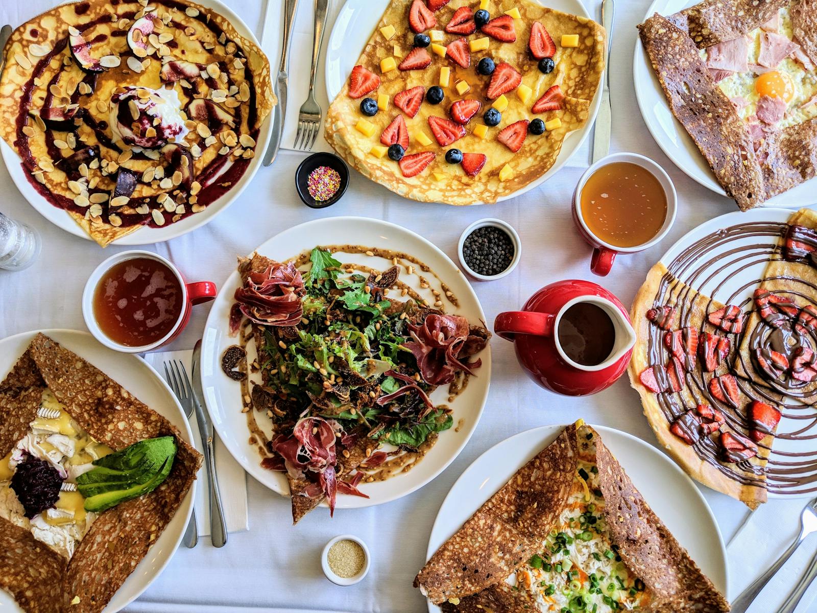 Galettes and crepes