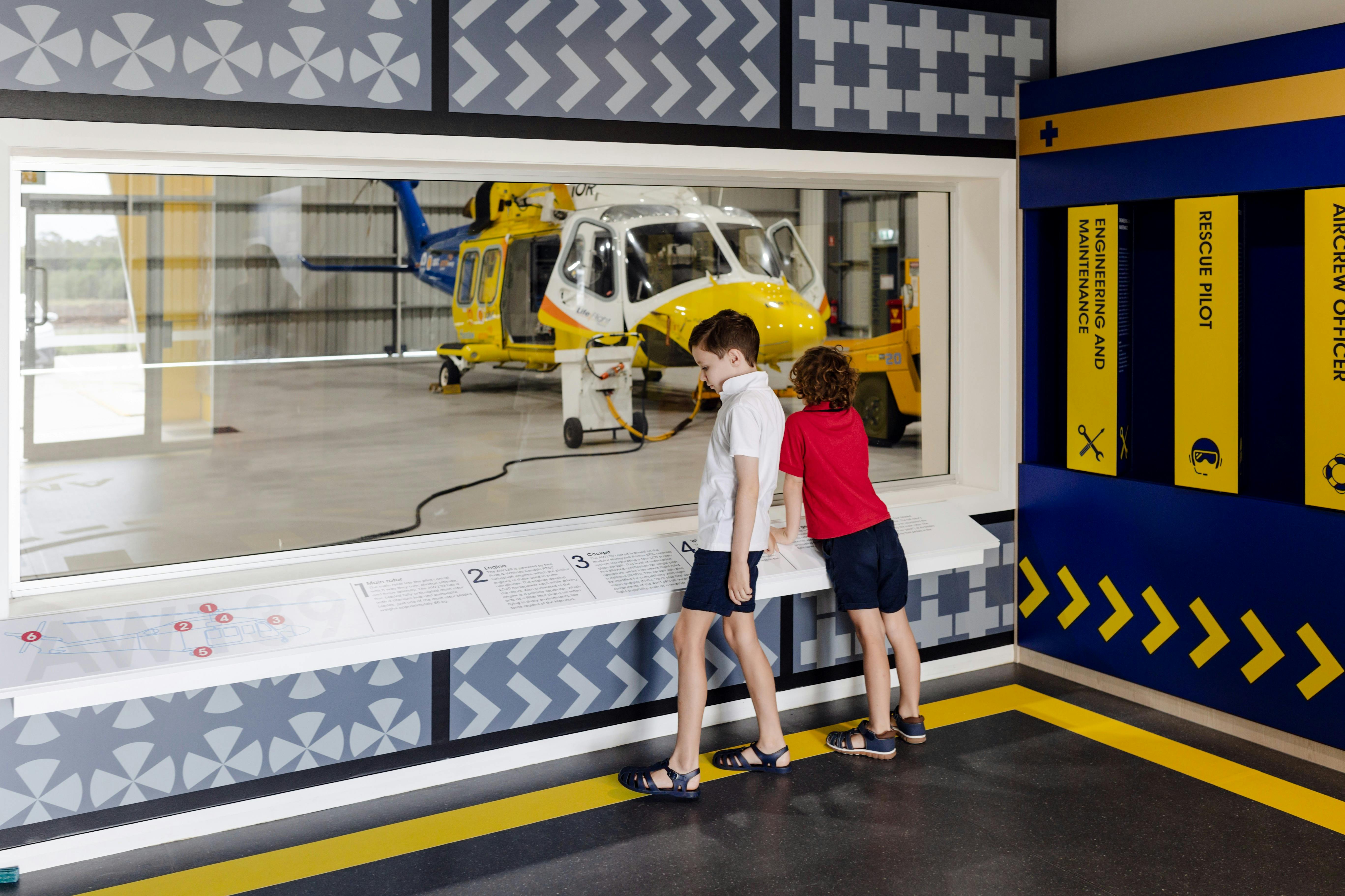 LifeFlight Roma Visitor Experience
