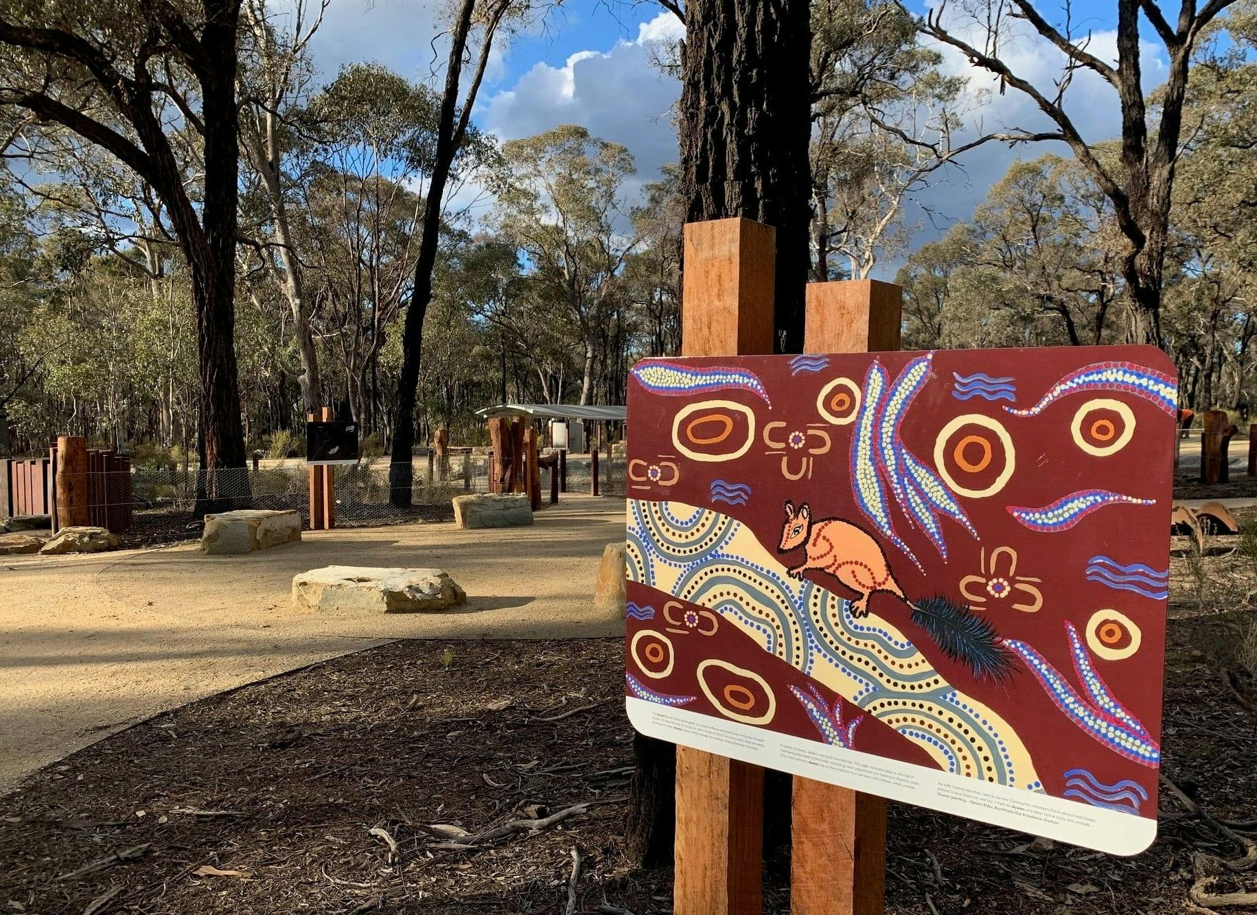 Larni Yirrip campground in Bendigo Regional Park