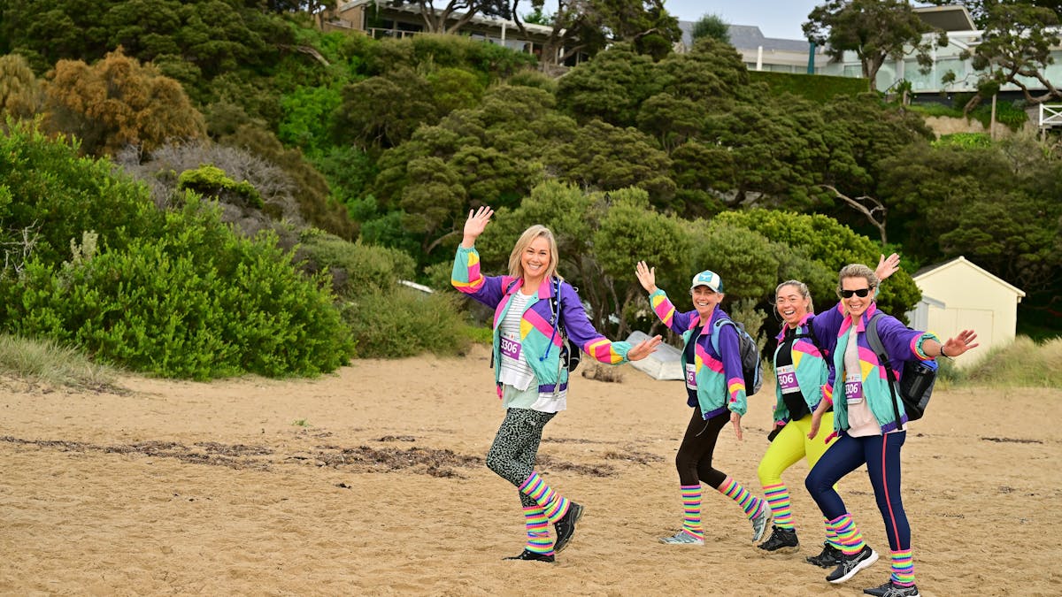 Coastrek hiking for Beyond Blue