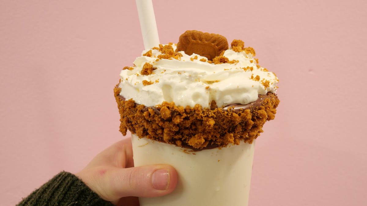 biscoff milkshake