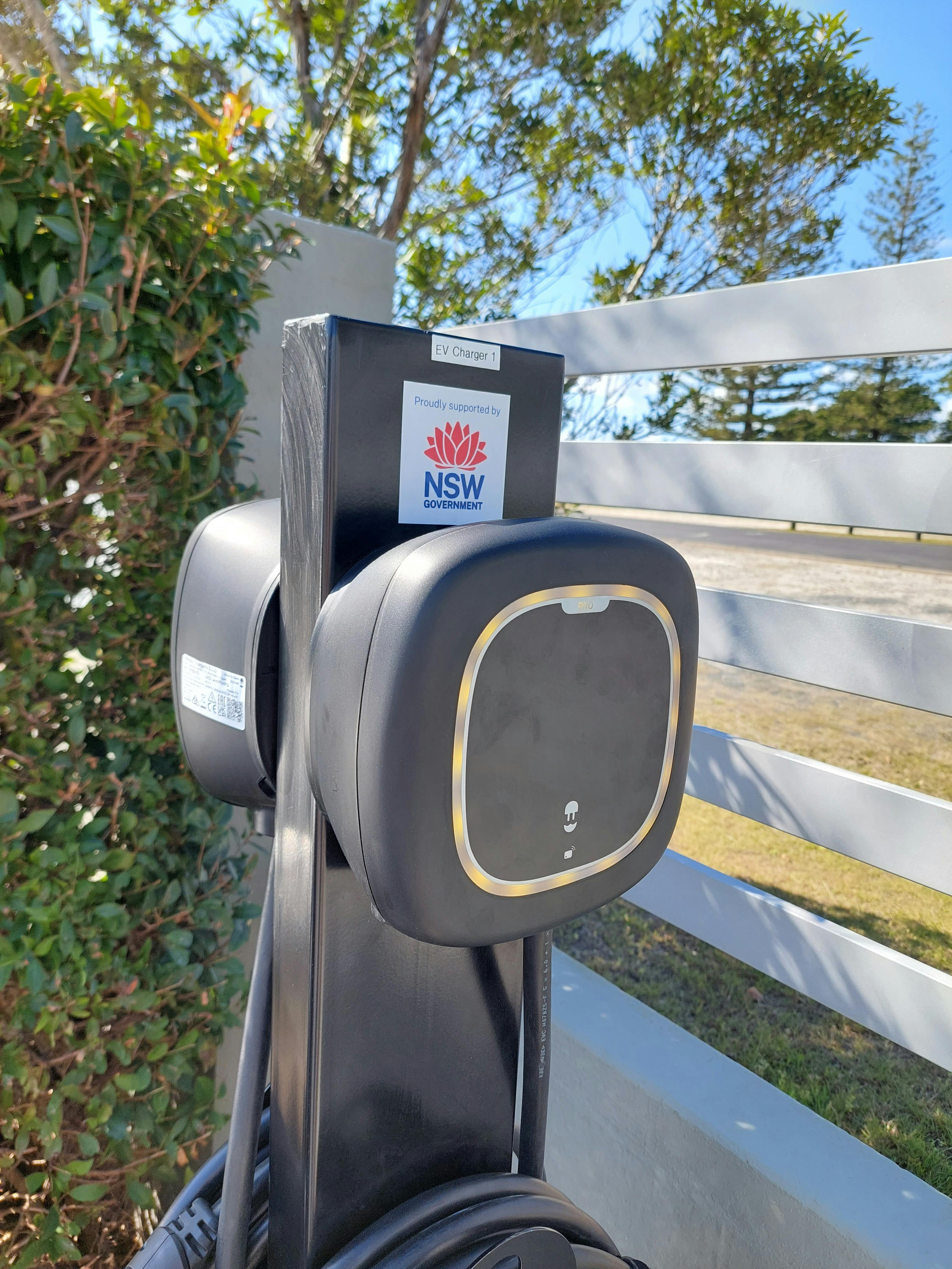 월박스 EV 22kw 듀얼 충전기