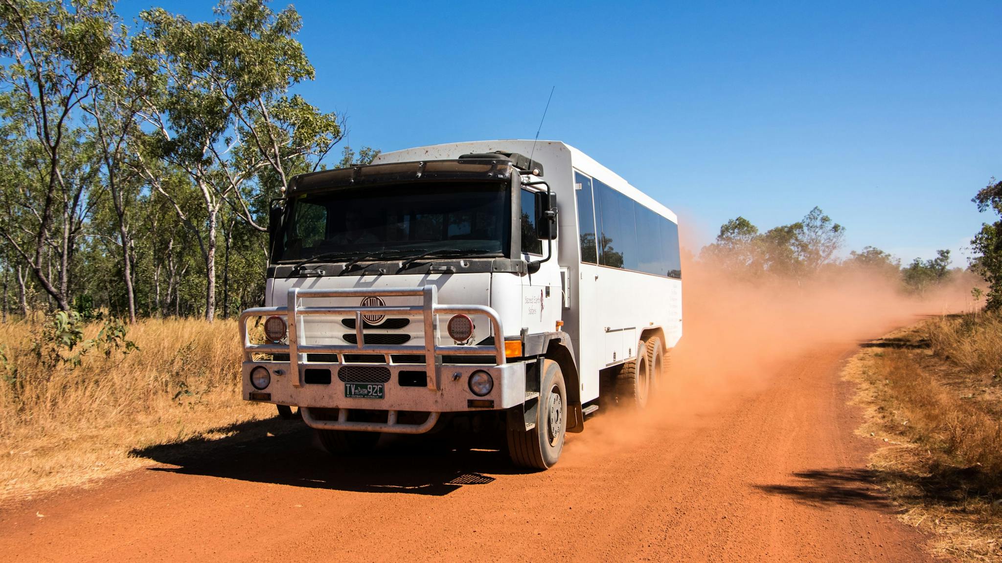 Red Centre 4wd tour coach