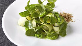 Shaved Zucchini + Mint + Pepitas