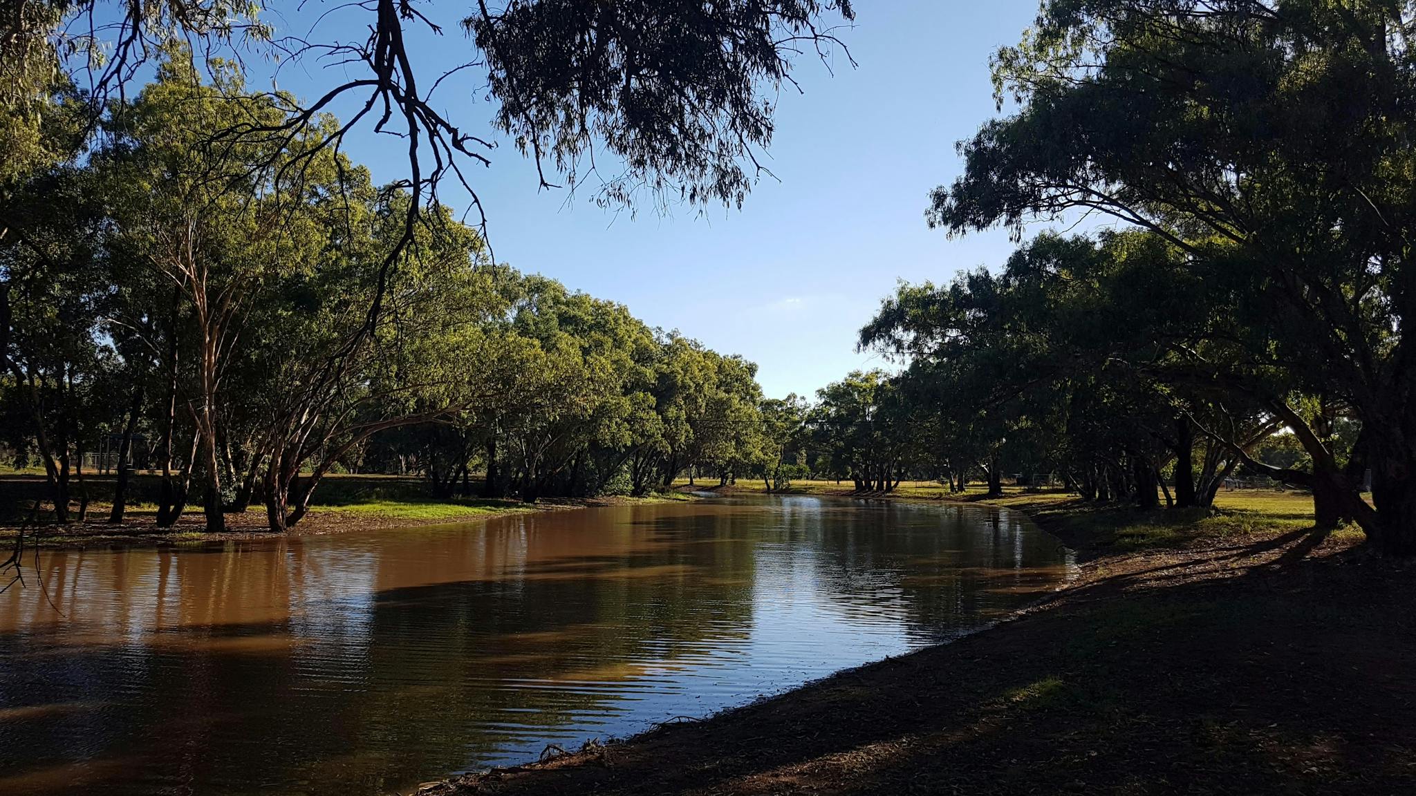 Saddliers Waterhole and Hamburg Creek