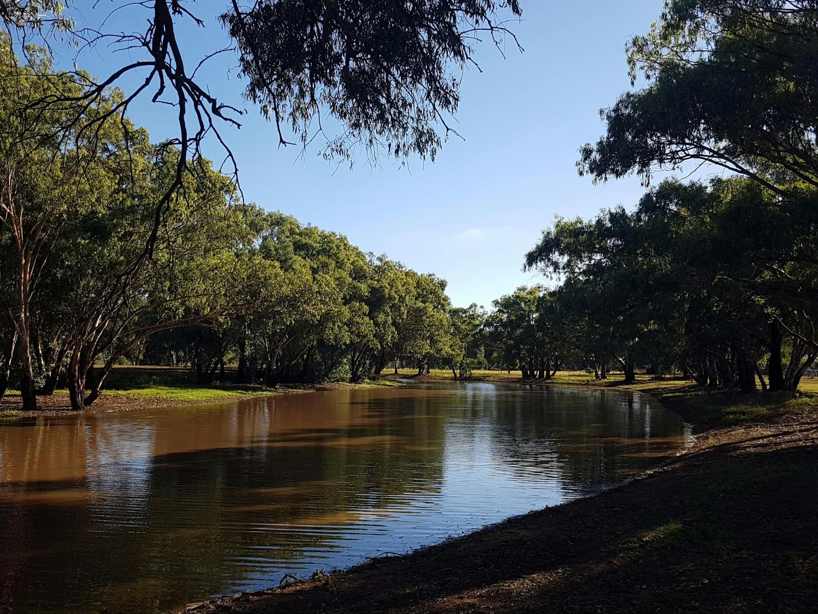 Saddliers Waterhole and Hamburg Creek