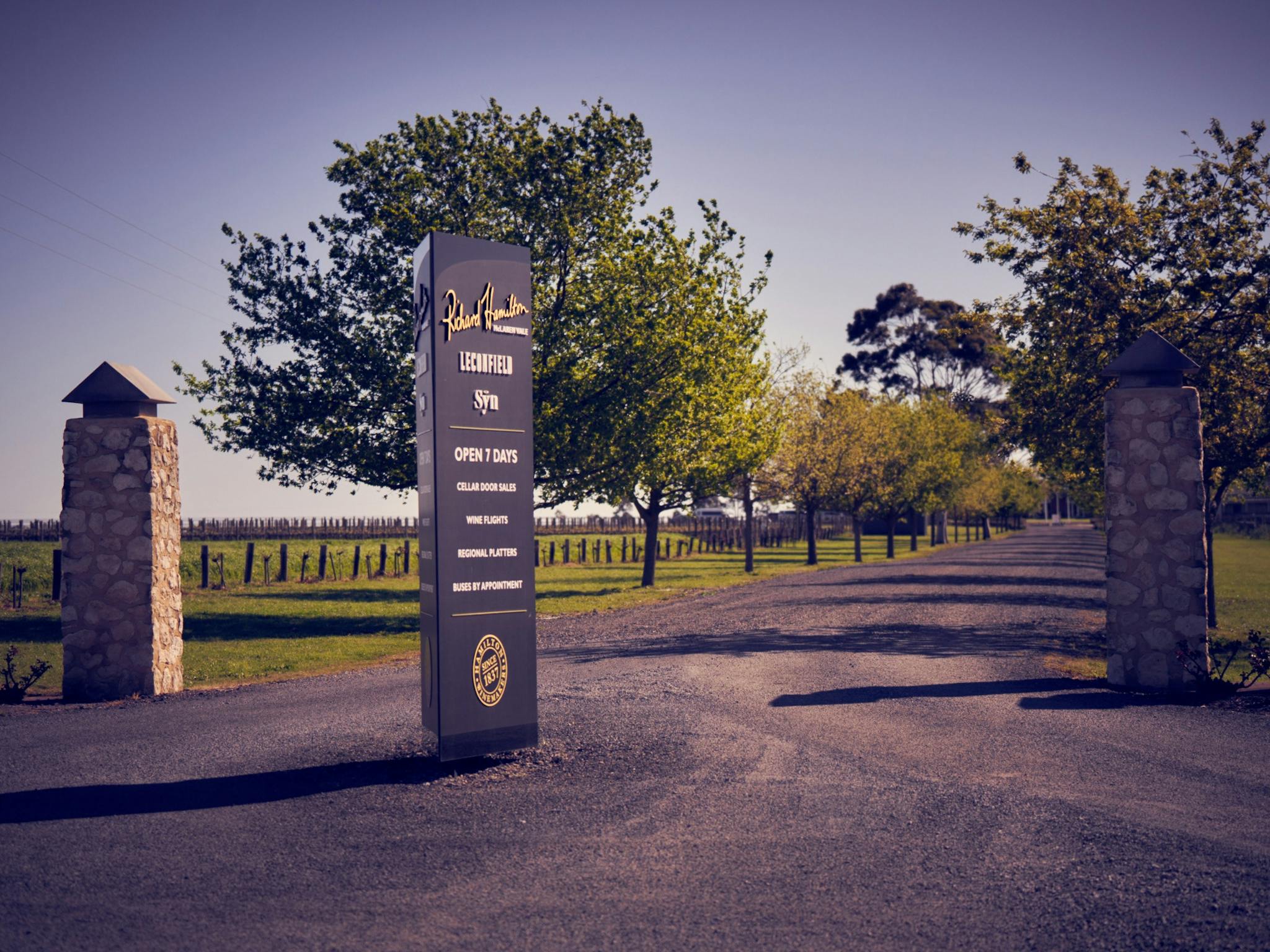 Entry to the Richard Hamilton Wines Tasting Room