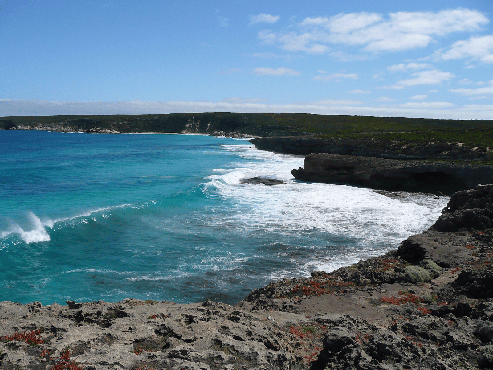 rugged coast line