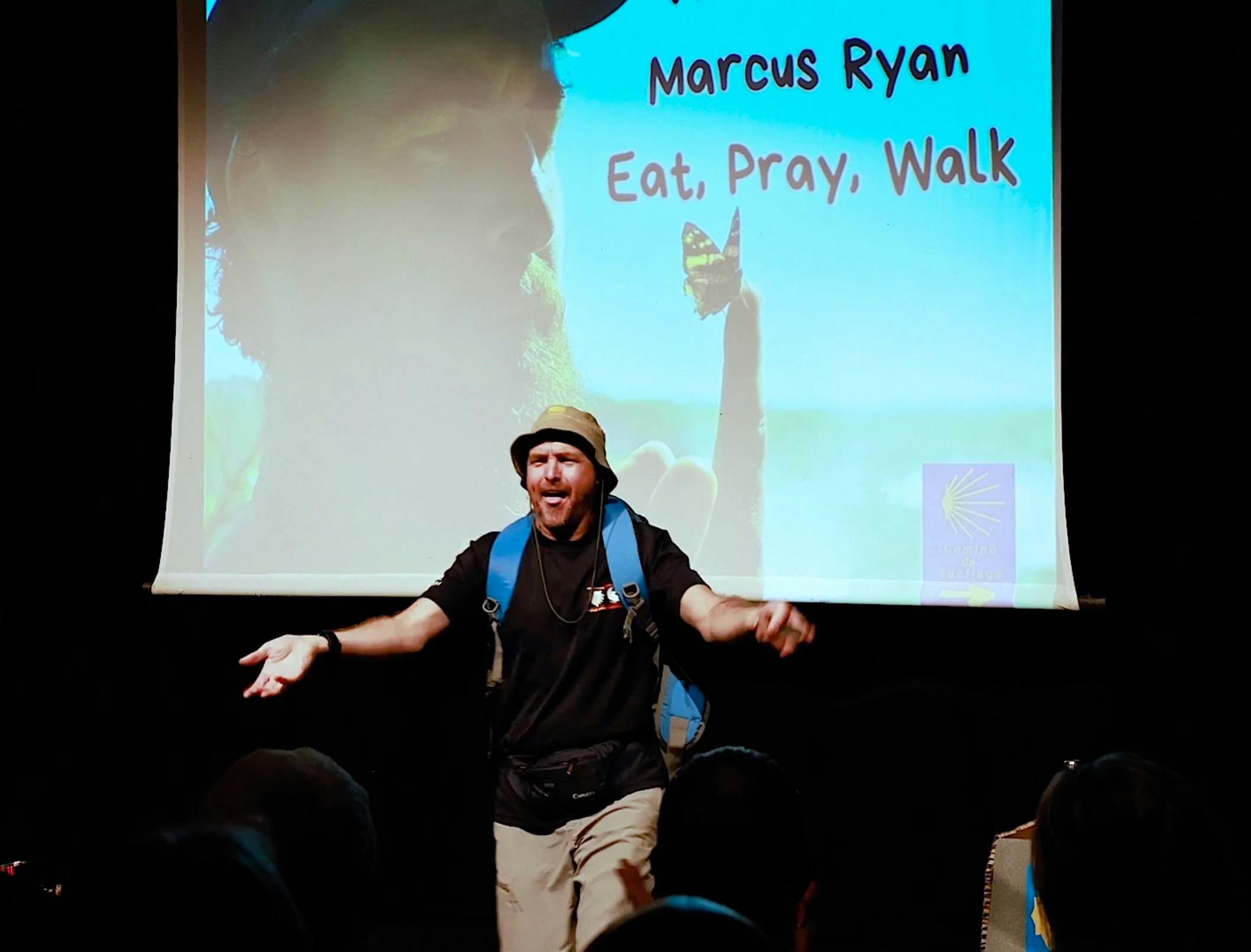 letting it all out on stage