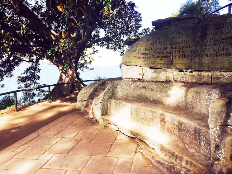 Mrs Macquarie's Chair