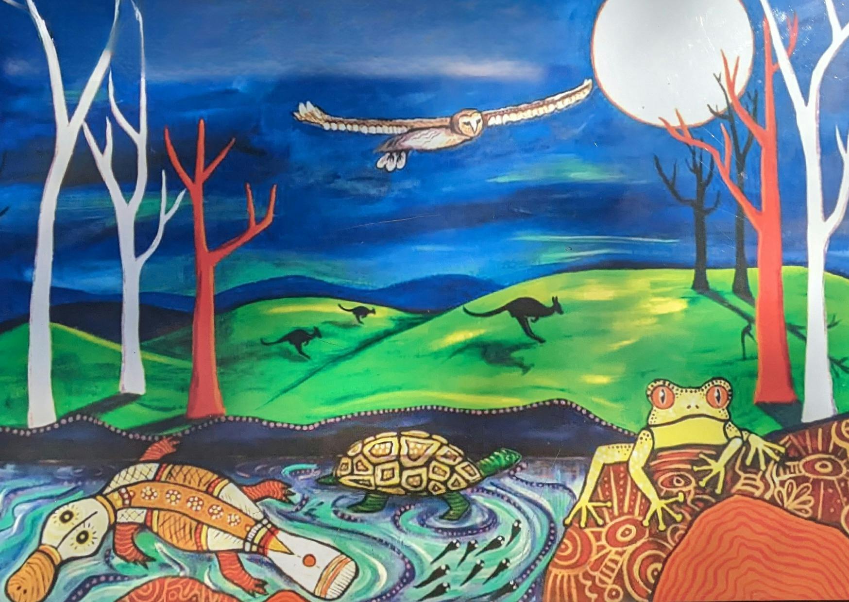 Cultural Heritage Sign at Simpson Park Muswelbrook