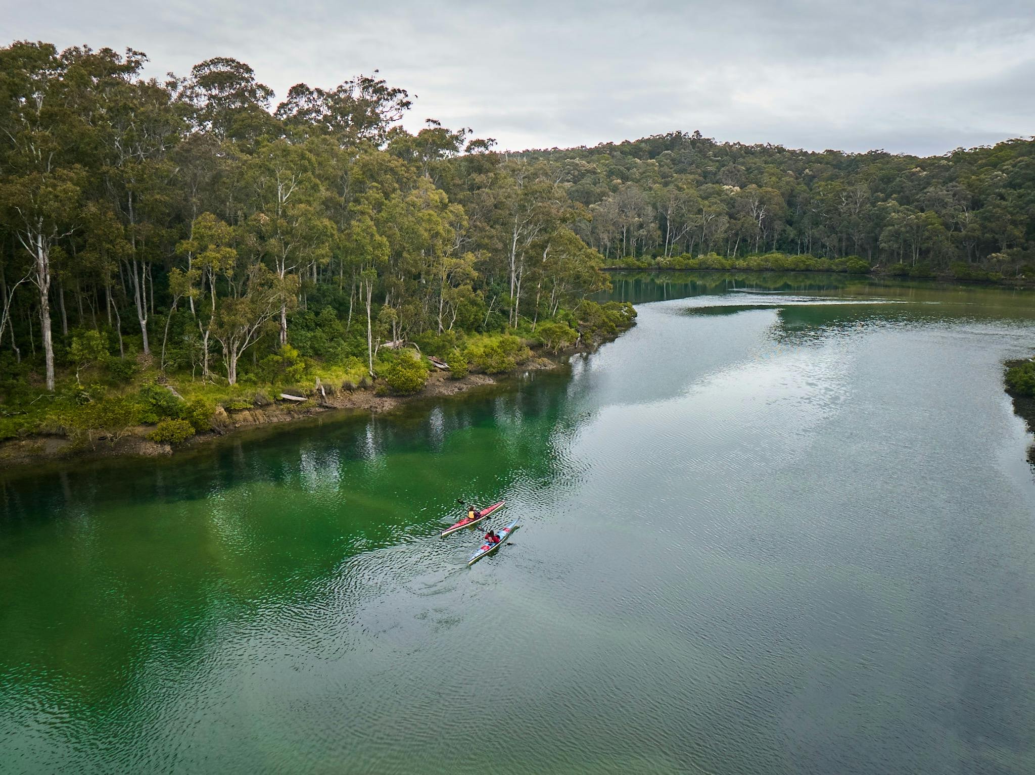 Bermagui River, Sapphire Coast NSW, fishing, kayaking, SUP, South Coast, estuary, kayak tour