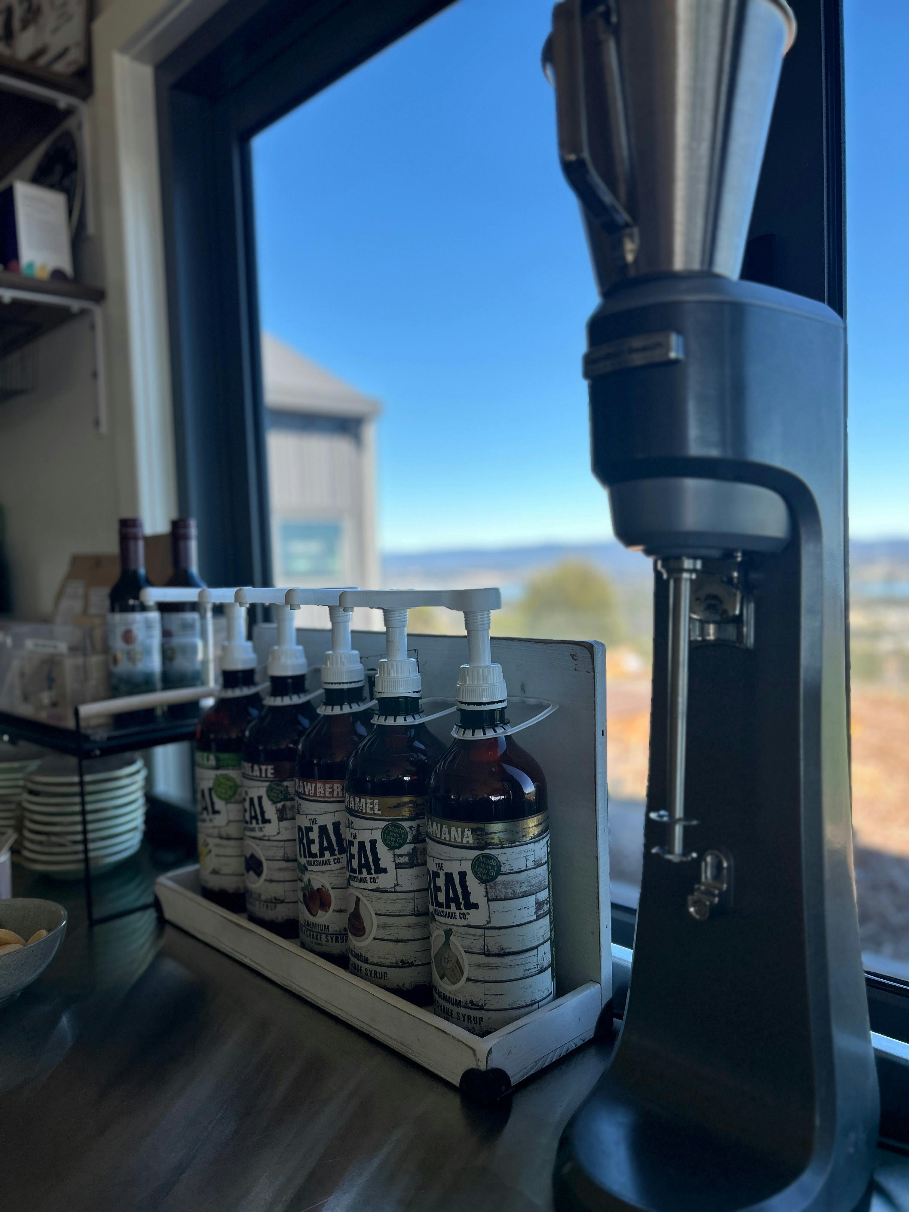 Milkshakes made with Van Diemen’s Land Creamery