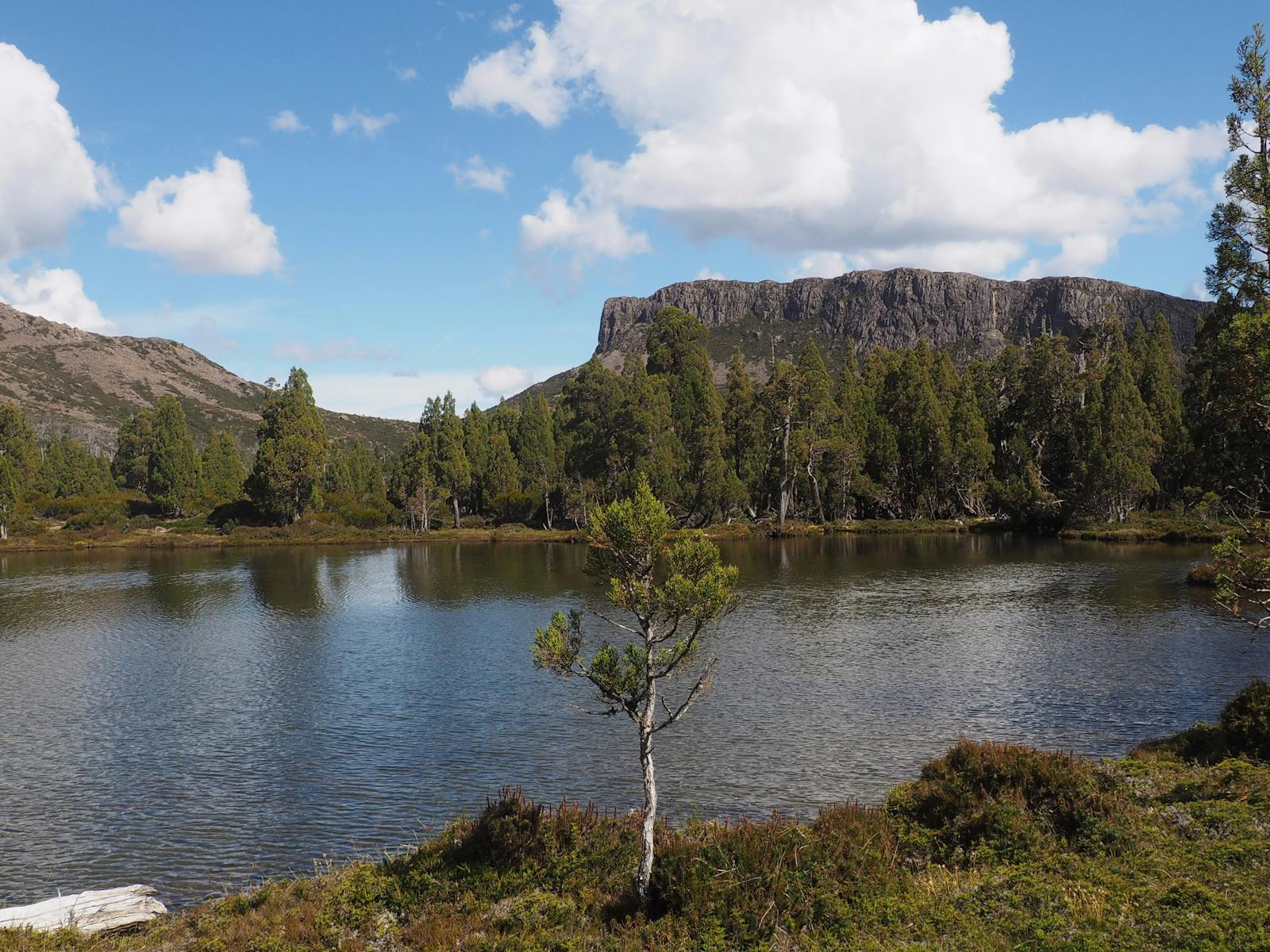 West Wall from lake S