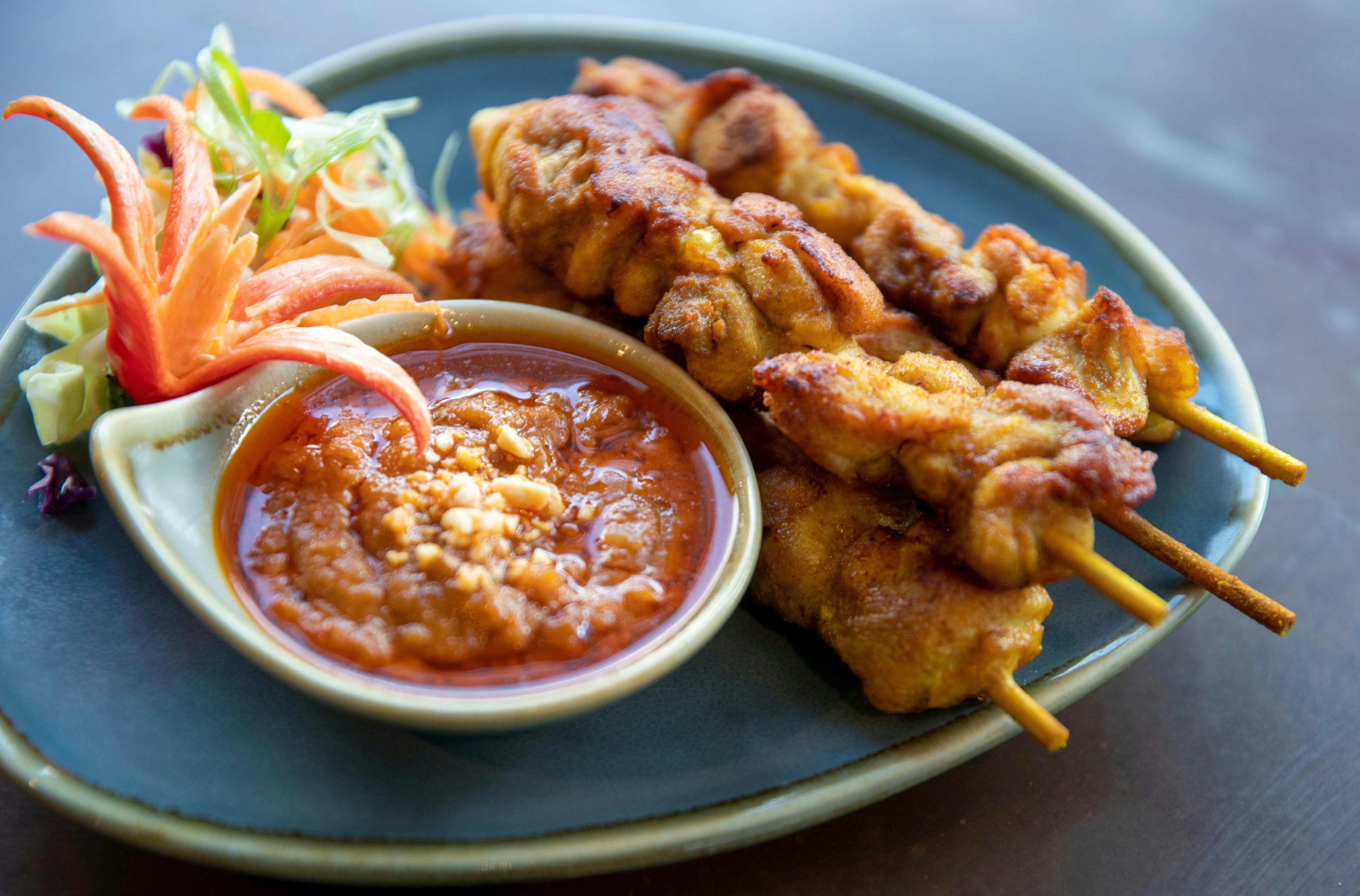 Chicken Skewers Entree