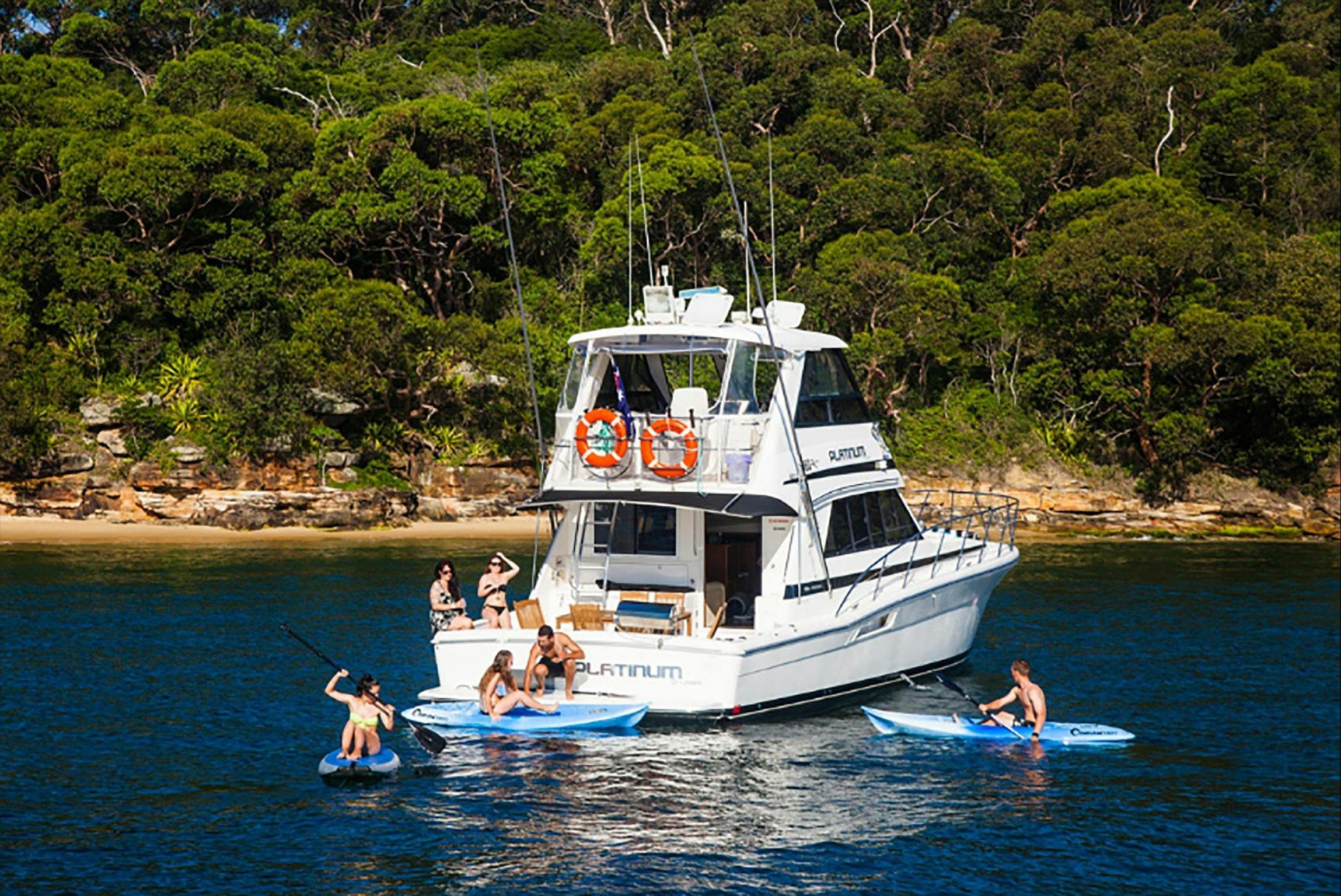 Private boat hire Sydney harbour