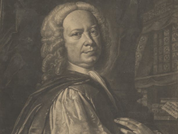 A portrait of Johannes Christophorus Pepusch
