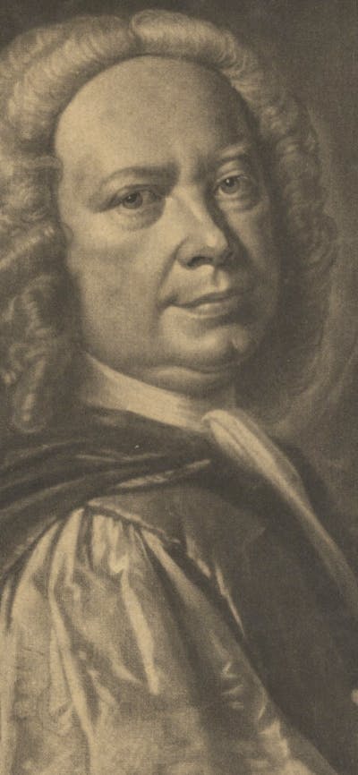 A portrait of Johannes Christophorus Pepusch