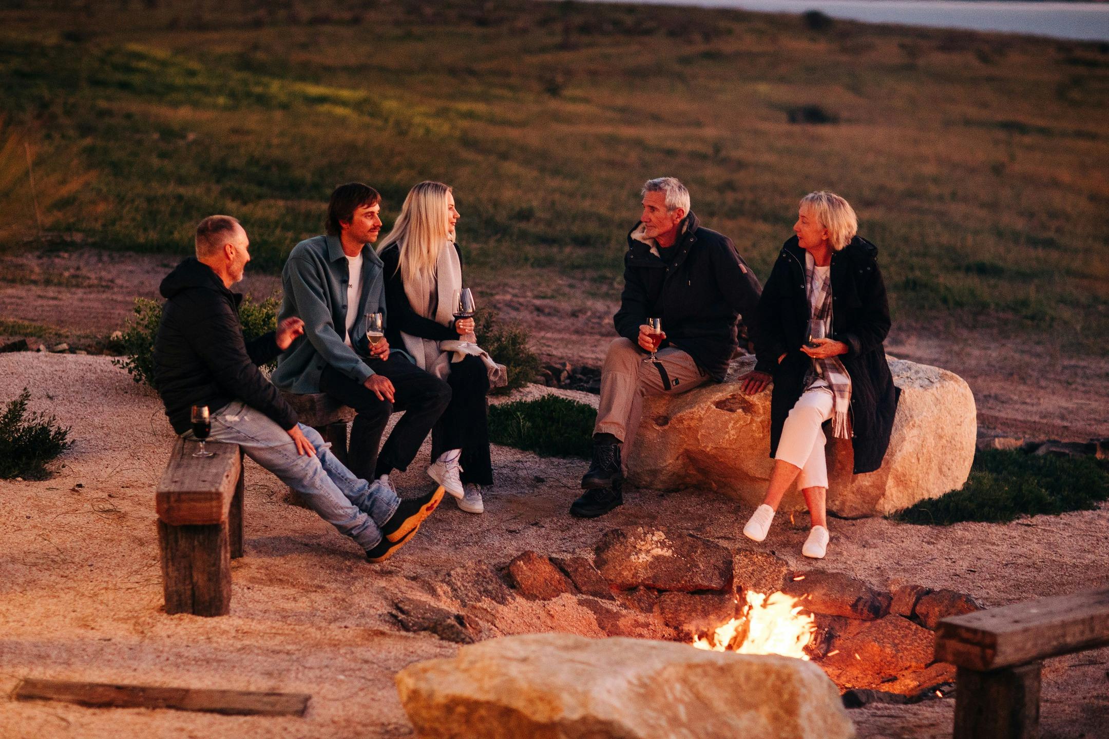 Rumi on Louth Fire Pit
