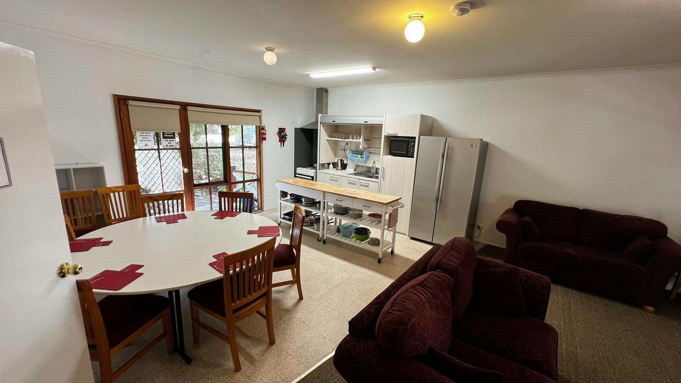 The Lodge - main living area, kitchen and dinning