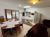 The Lodge - main living area, kitchen and dinning