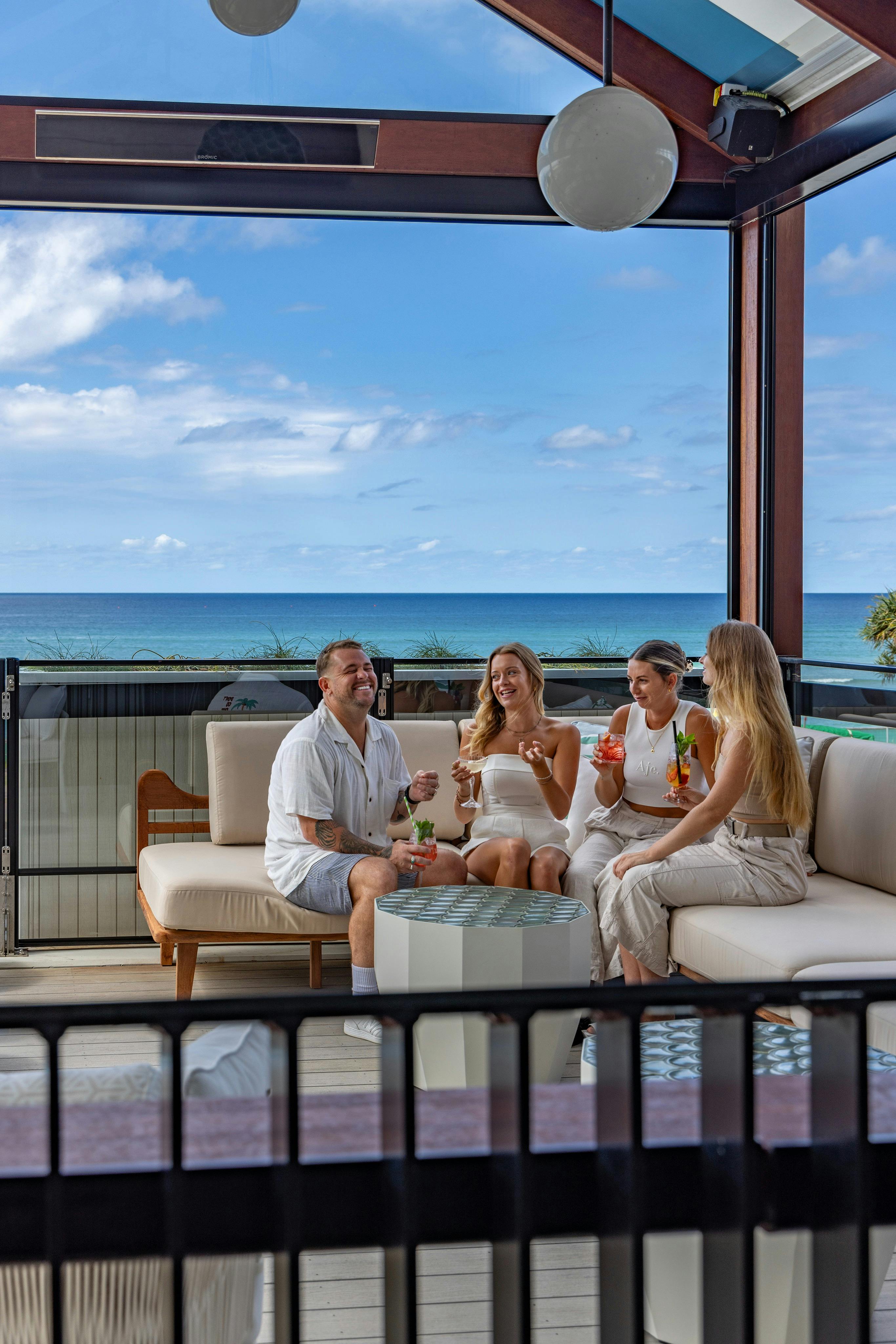 Cabanas at Kirra Beach House