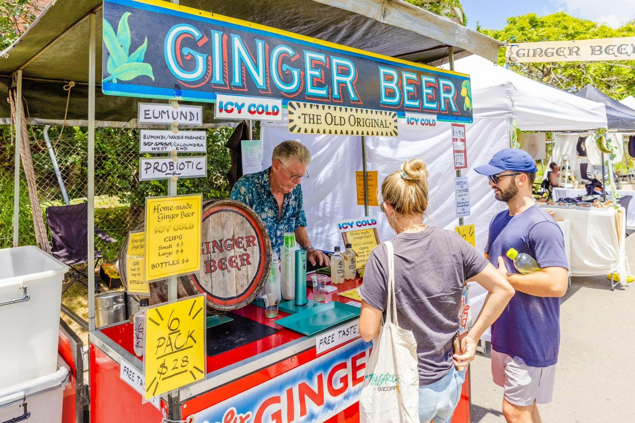 West End markets ginger beer