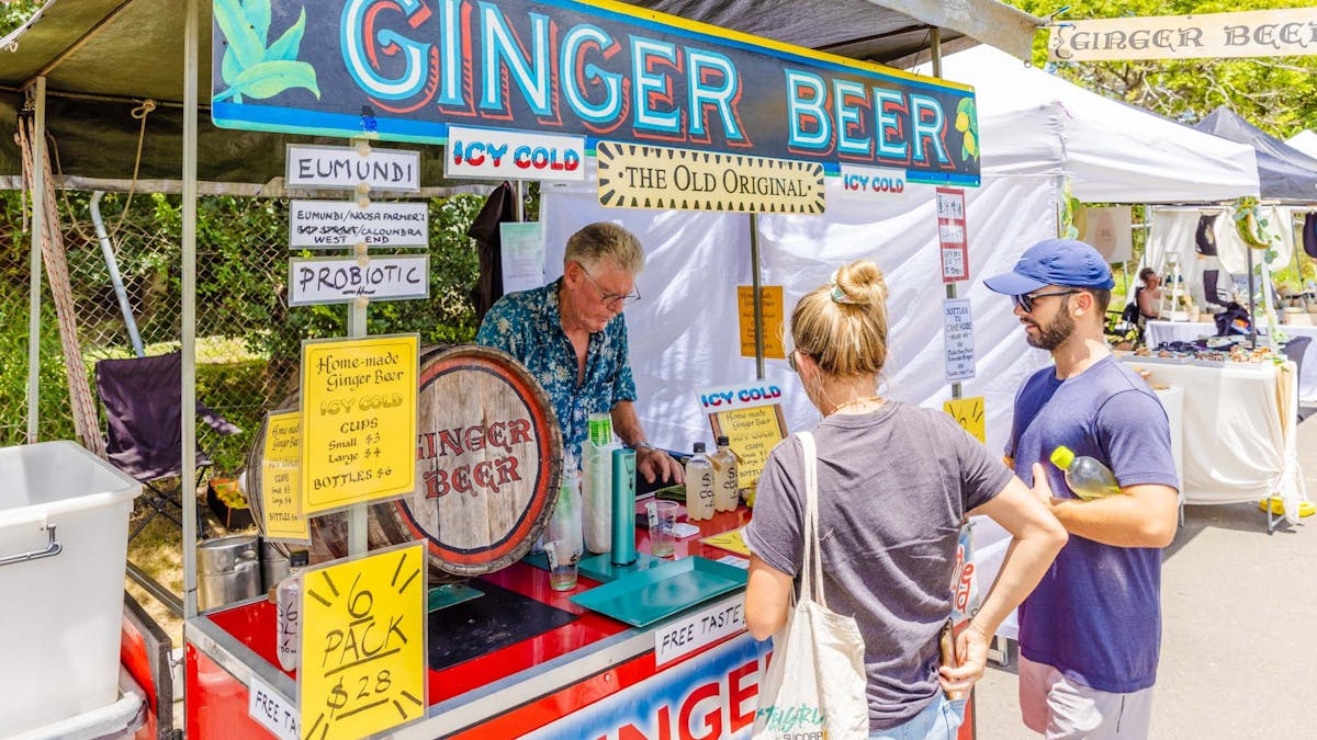 West End markets ginger beer