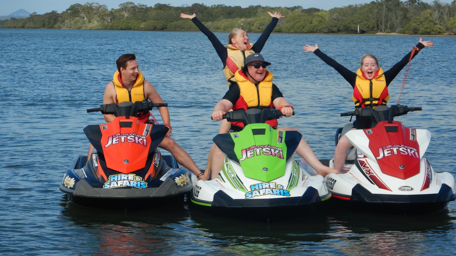 Mum, Dad, the kids, Grandma -all having fun in Queensland's outdoors