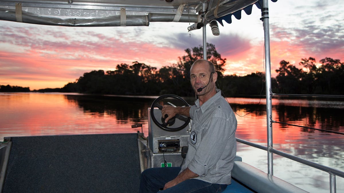 Guided Sunset Cruise on the Balonne