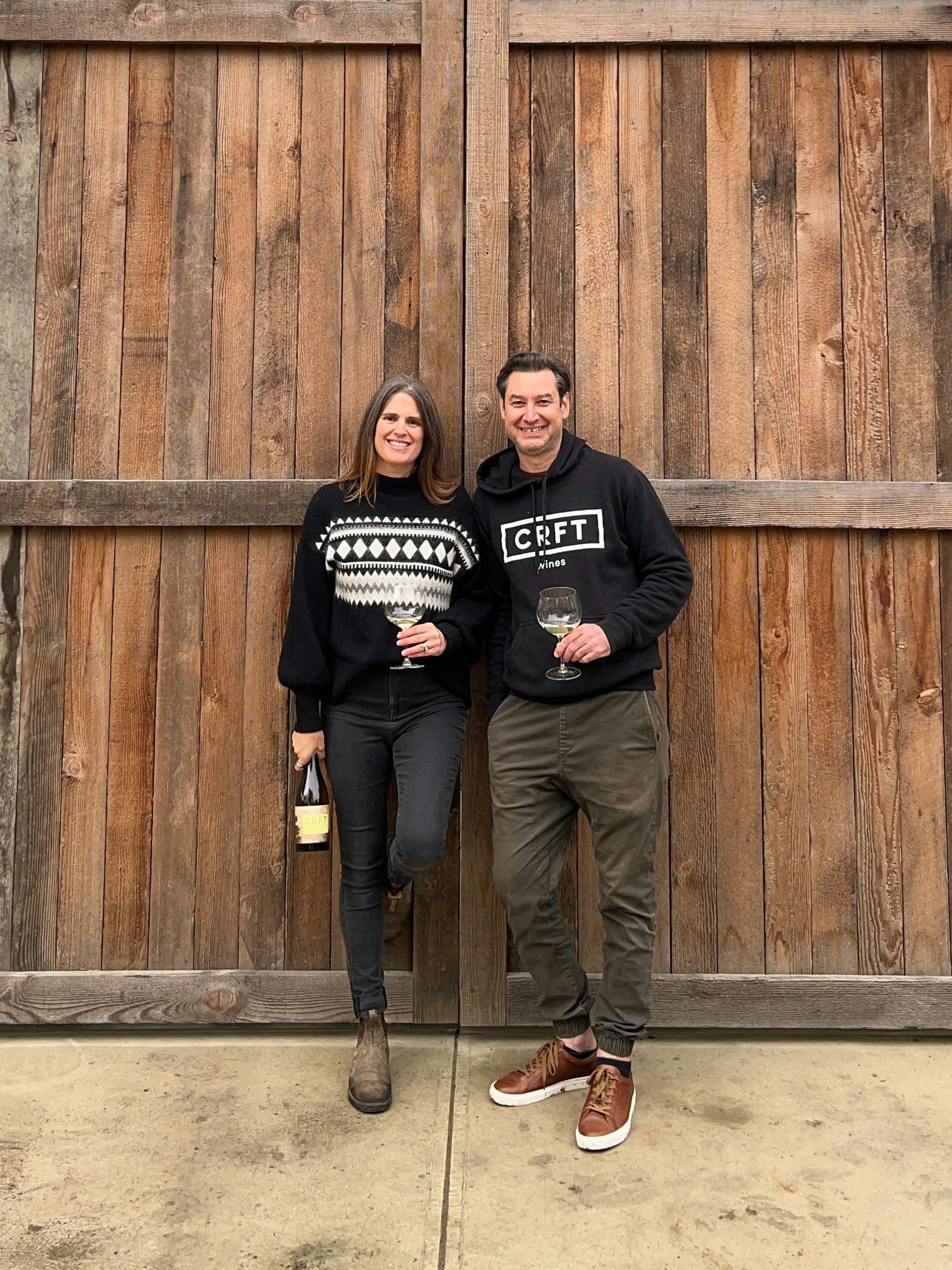 Candice Helbig + Frewin Ries (winemakers & owners)