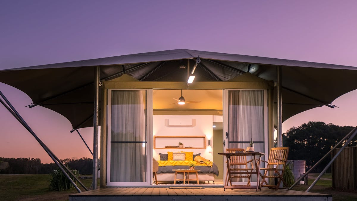 Beautiful Glamping Tent