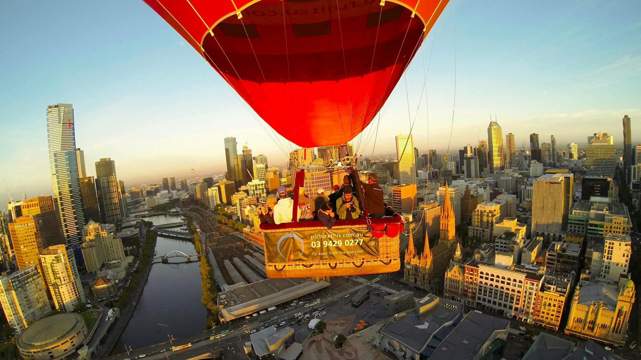 Melbourne hot air balloon flight with Picture This Ballooning