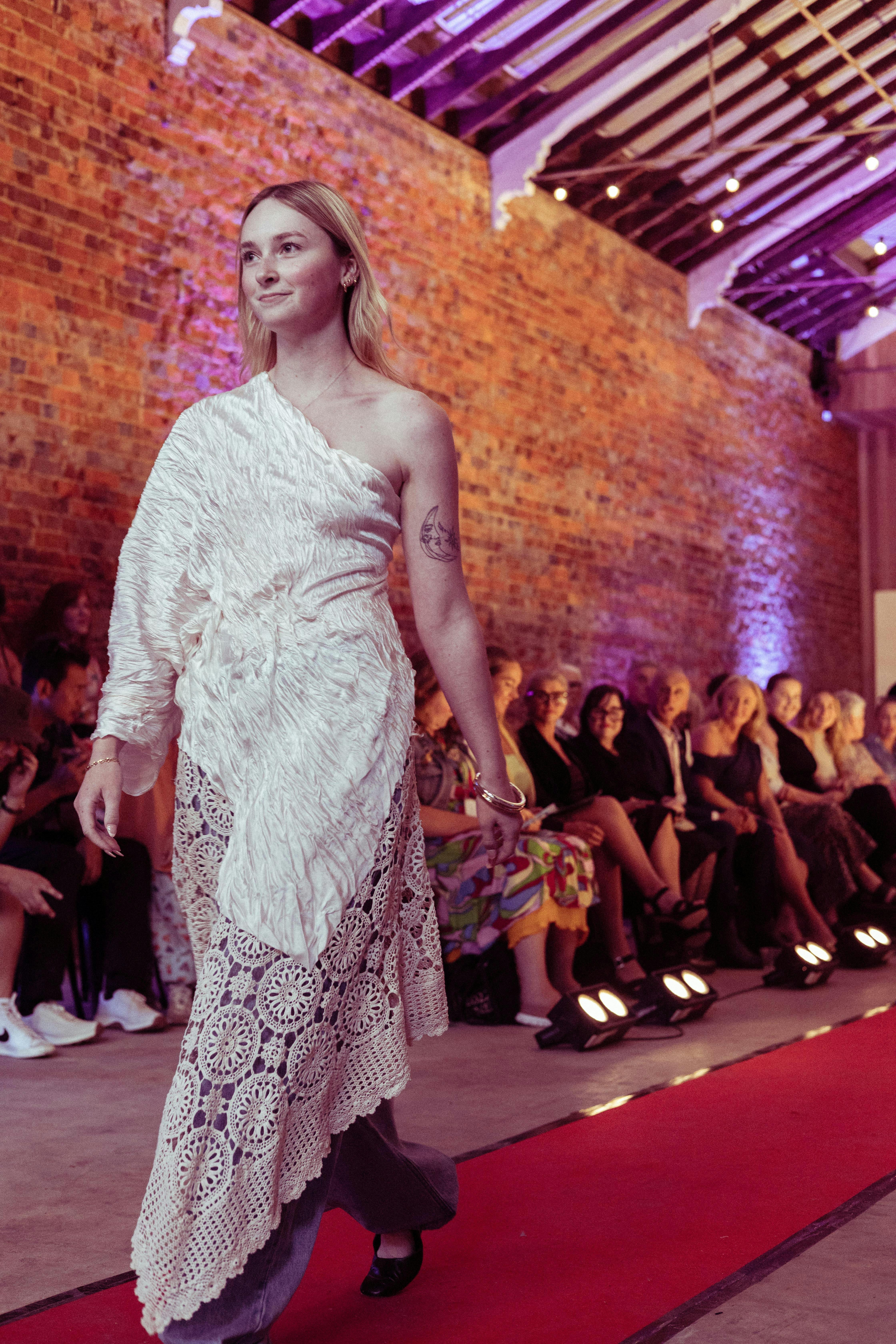 runway image of Hera denim collection