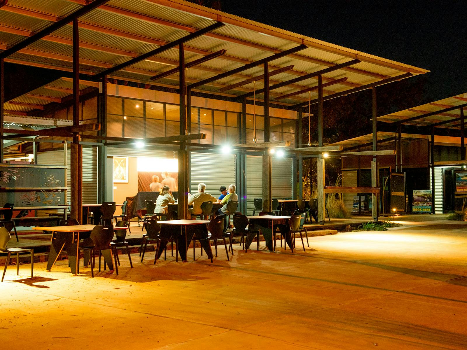 AKR Cafe Area Night