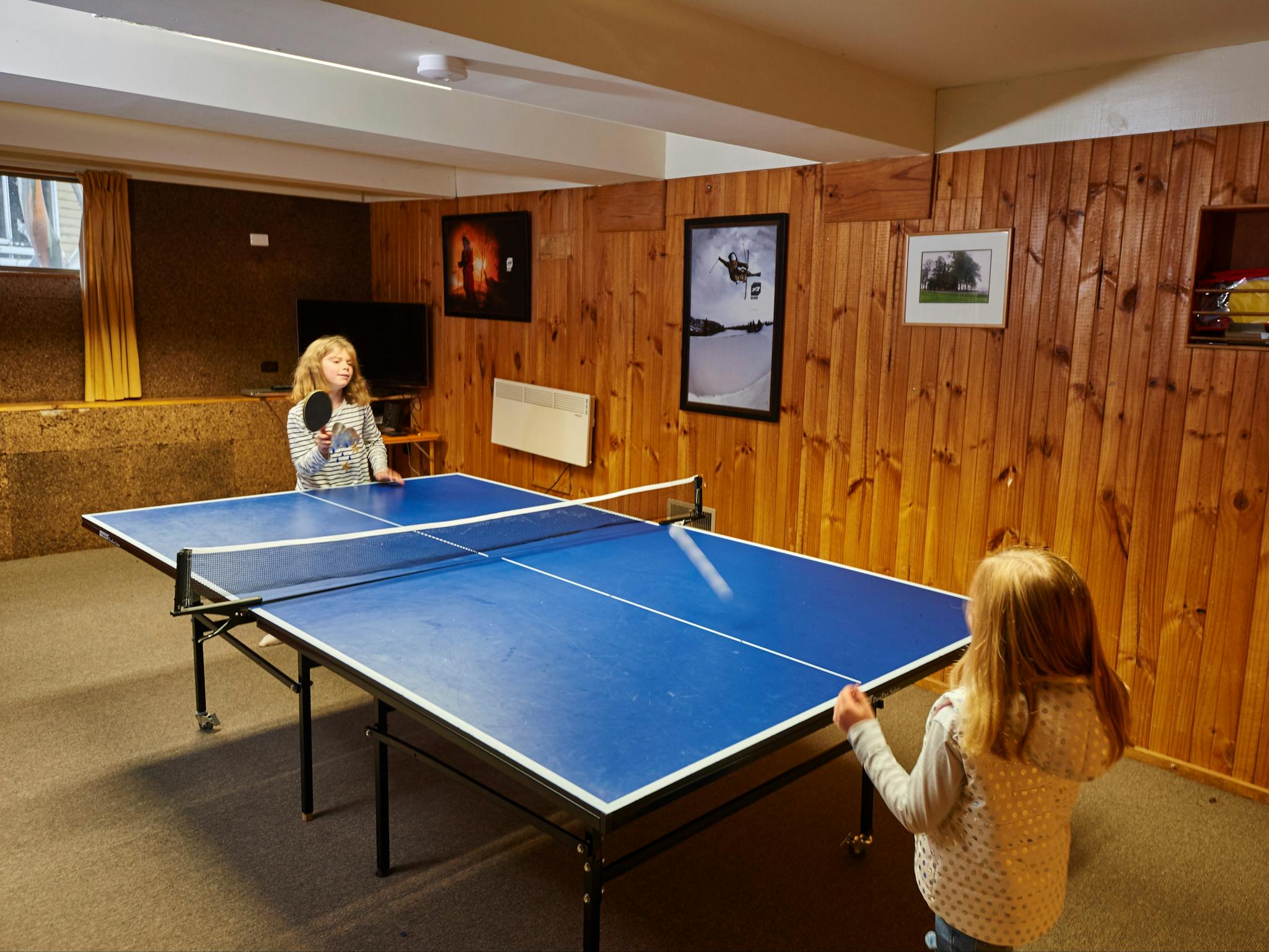Games room table tennis at Cawarra Ski Club Mt Buller Accommodation