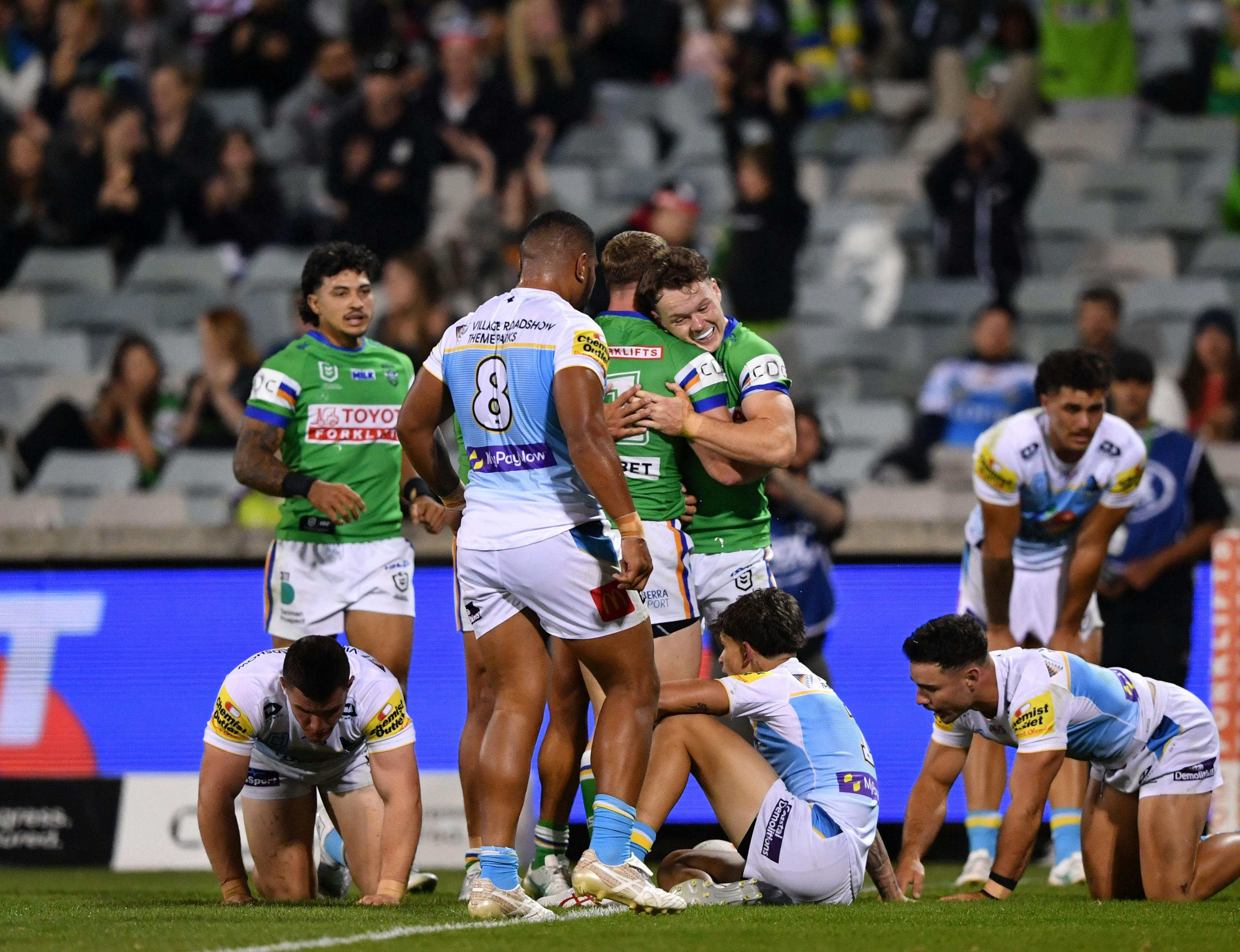 Raiders v Titans - NRL Round 11